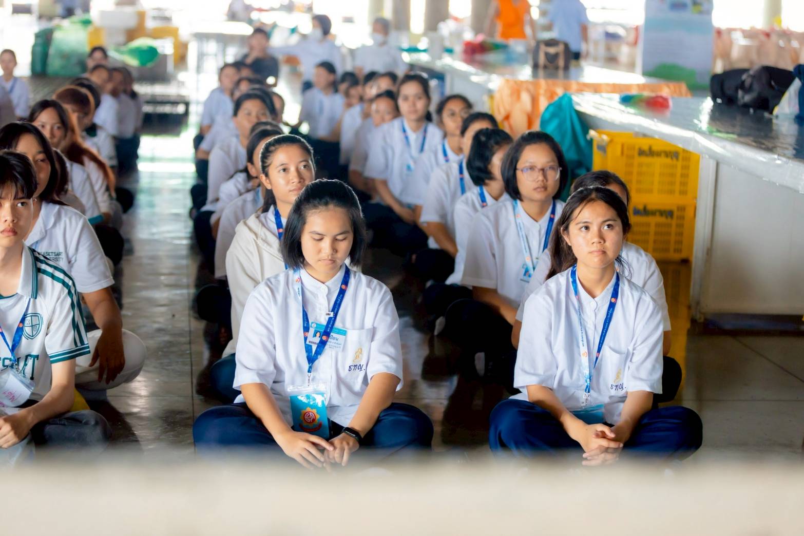 ธรรมทายาทหญิง รุ่นที่  40 ร่วมบุญใหญ่วันคุ้มครองโลก