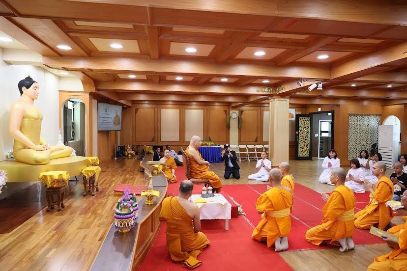 เจ้าคณะใหญ่หนเหนือ เดินทางไปให้กำลังใจคณะสงฆ์วัดภาวนาโซล