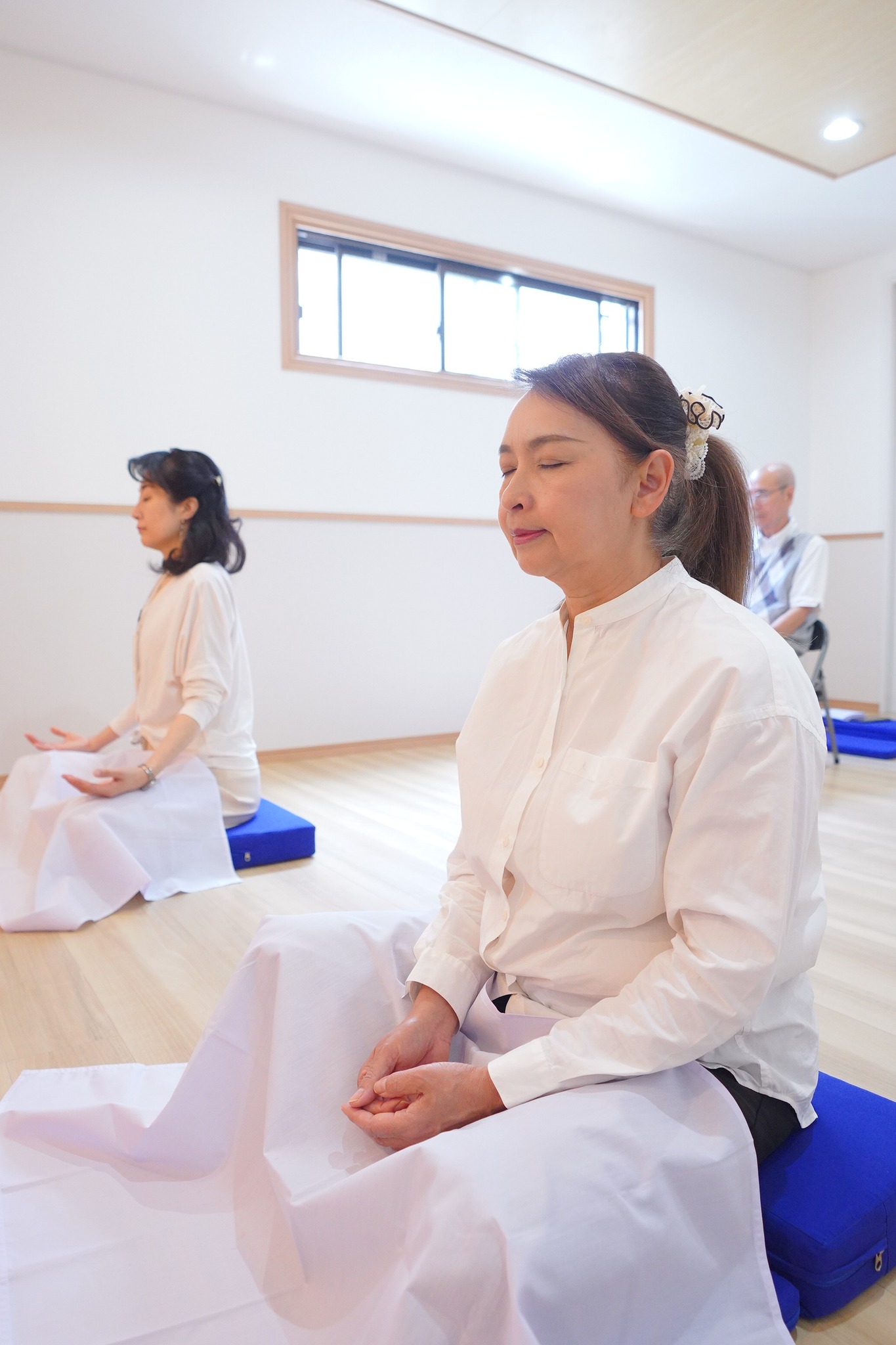 วัดพระธรรมกายโอซาก้า จัดปฏิบัติธรรมชาวญี่ปุ่น