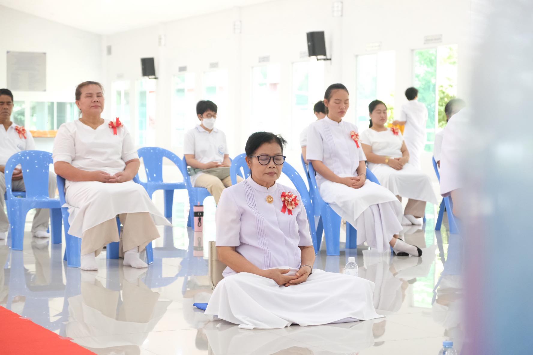 ศูนย์อบรมเยาวชนนครปฐม จัดพิธีทอดผ้าป่าสร้างศาลาปานะ