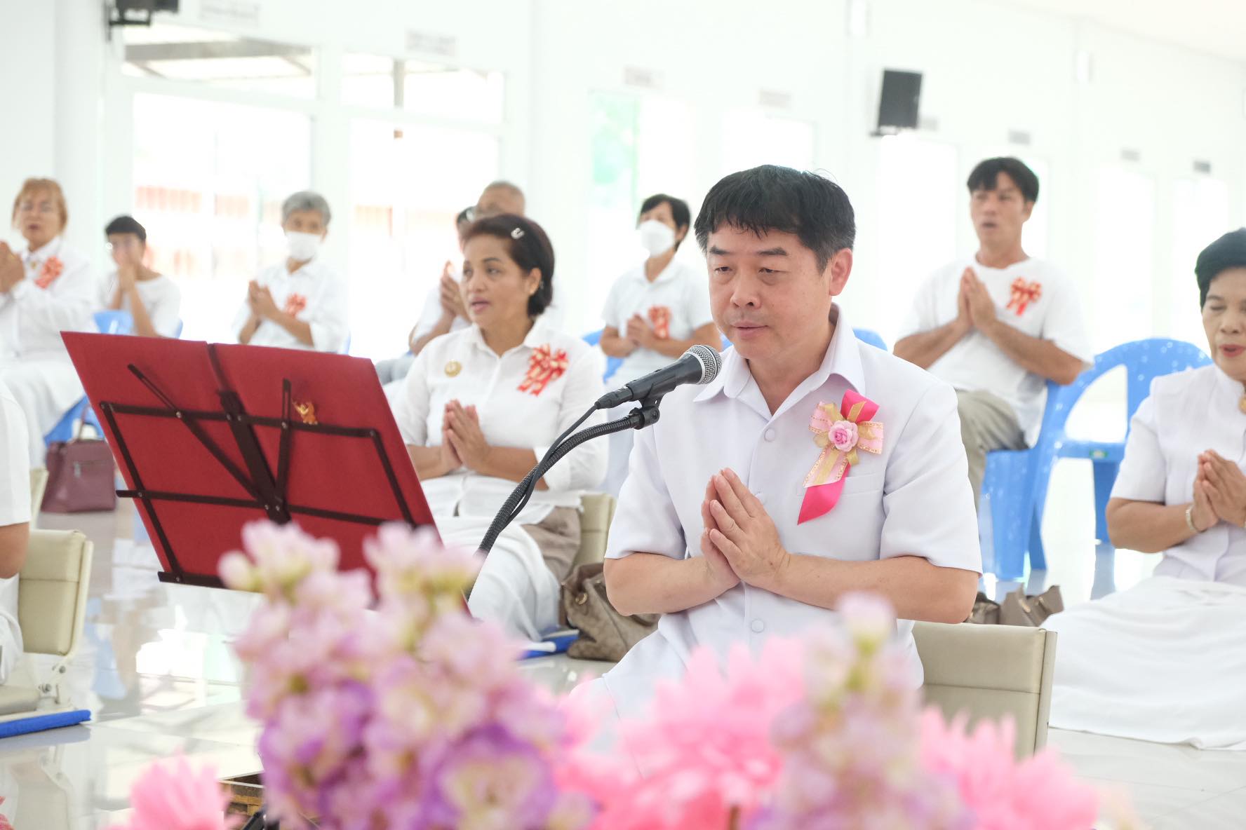 ศูนย์อบรมเยาวชนนครปฐม จัดพิธีทอดผ้าป่าสร้างศาลาปานะ