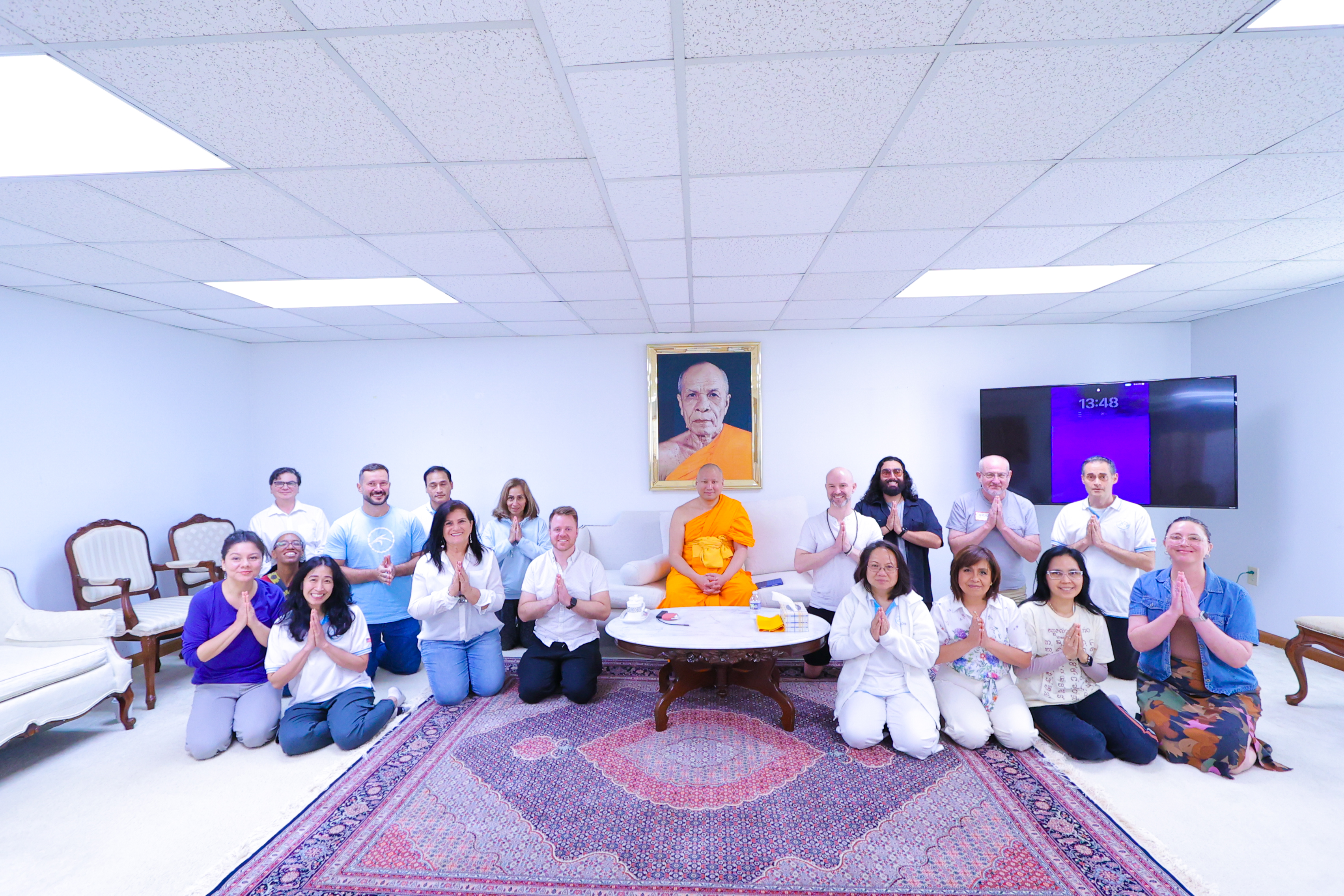 วัดพระธรรมกายจอร์เจีย  จัดงานบุญอายุวัฒนมงคล 81 ปี หลวงพ่อธัมมชโย