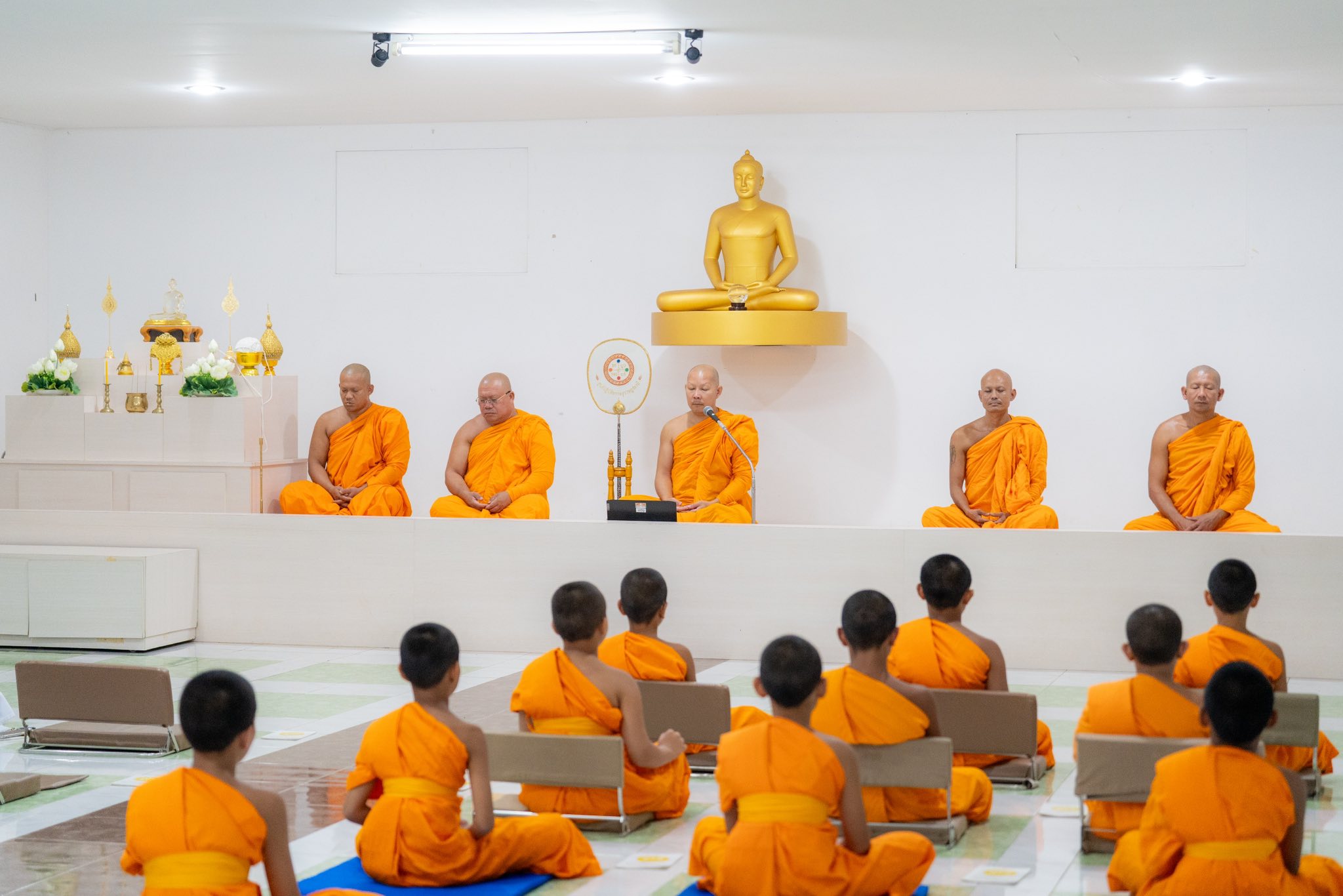 ศูนย์ปฏิบัติธรรมสุราษฎร์ธานี จัดกิจกรรมงานบุญวันพระ