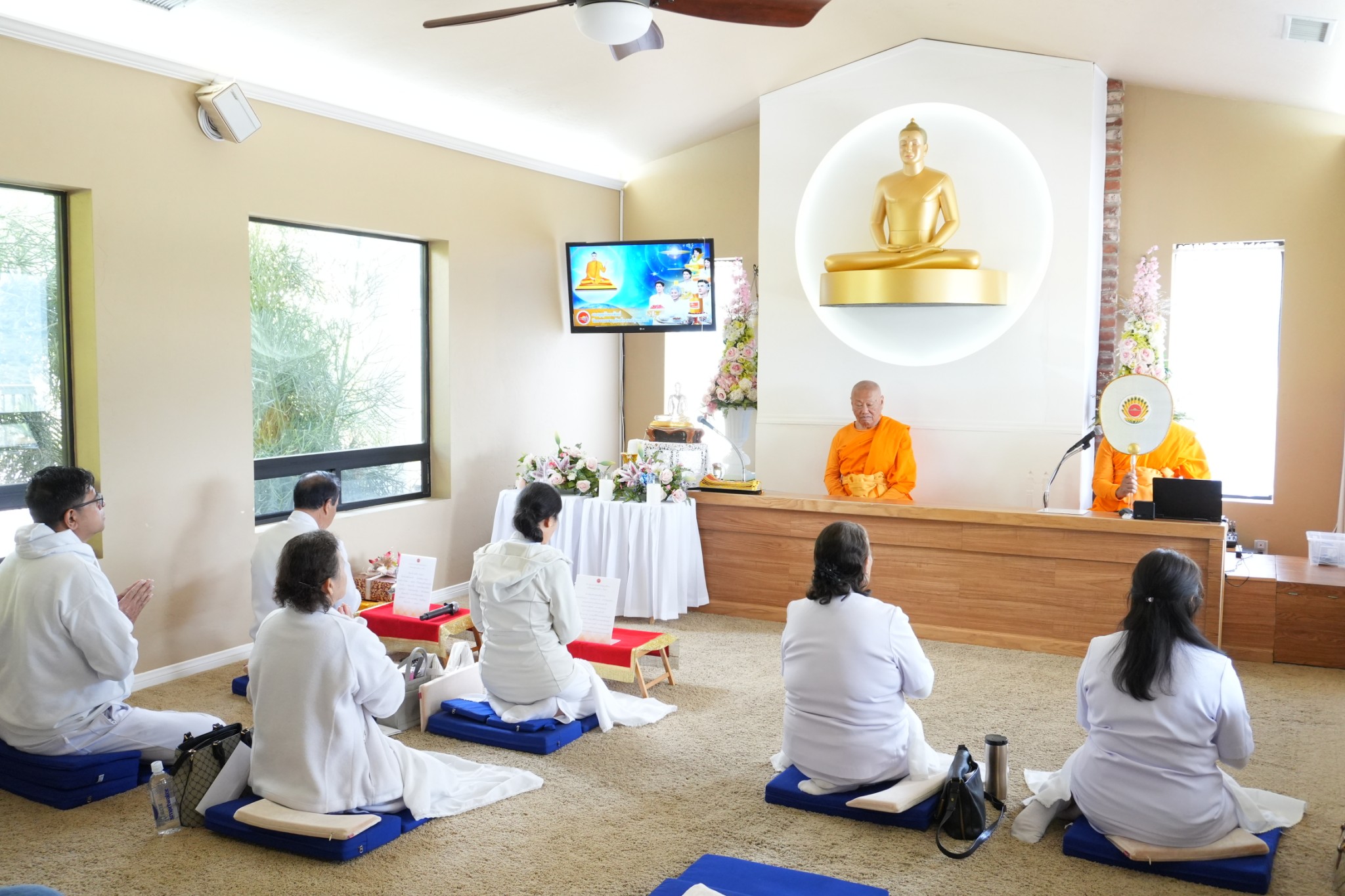 วัดภาวนาซานดิเอโก จัดพิธีอุทิศส่วนกุศล