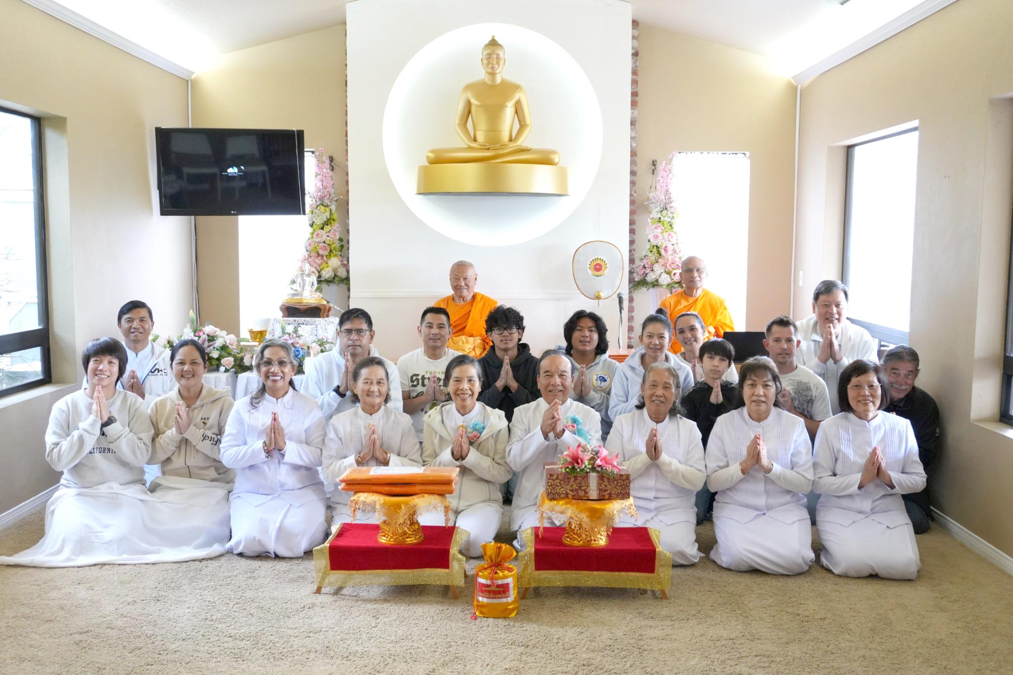 ความปลาบปลื้มใจให้แก่ทุกคนที่มาร่วมงานบุญในวันนี้