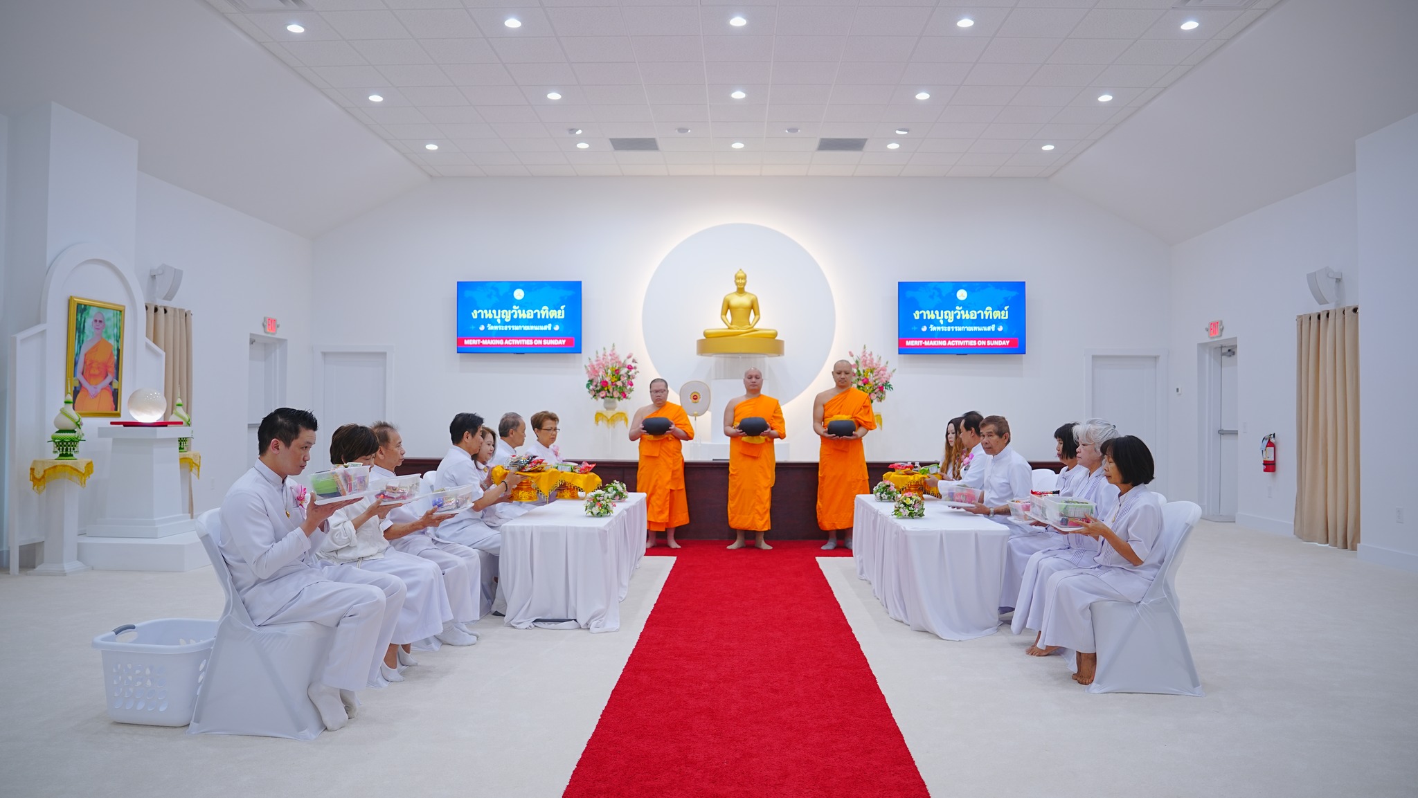 วัดพระธรรมกายเทนเนสซี จัดงานบุญวันอาทิตย์