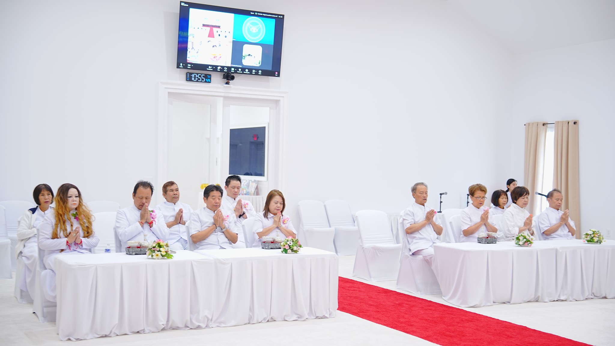 วัดพระธรรมกายเทนเนสซี จัดงานบุญวันอาทิตย์