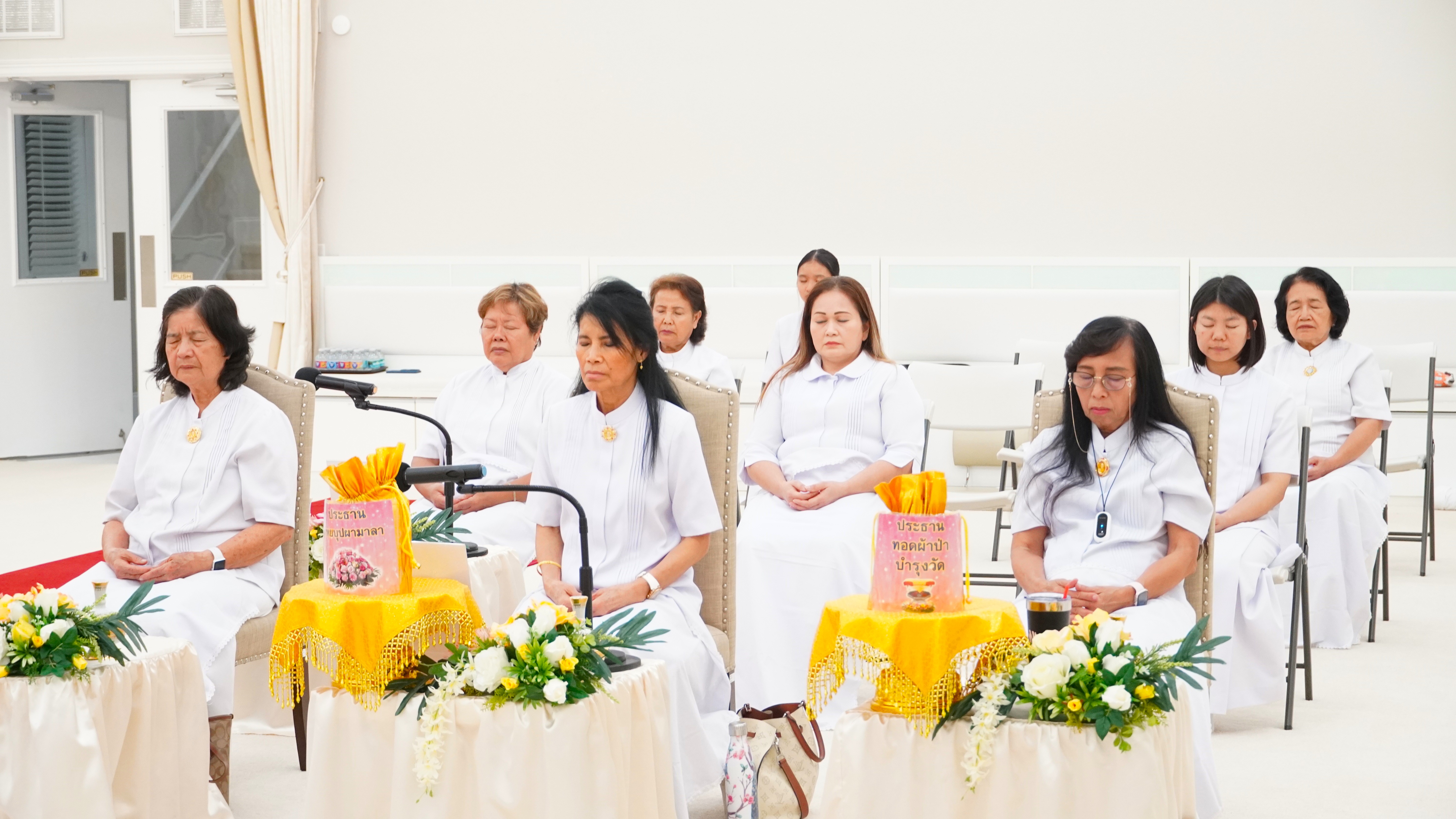 วัดพระธรรมกายฟลอริดา จัดงานบุญบูชาข้าวพระ
