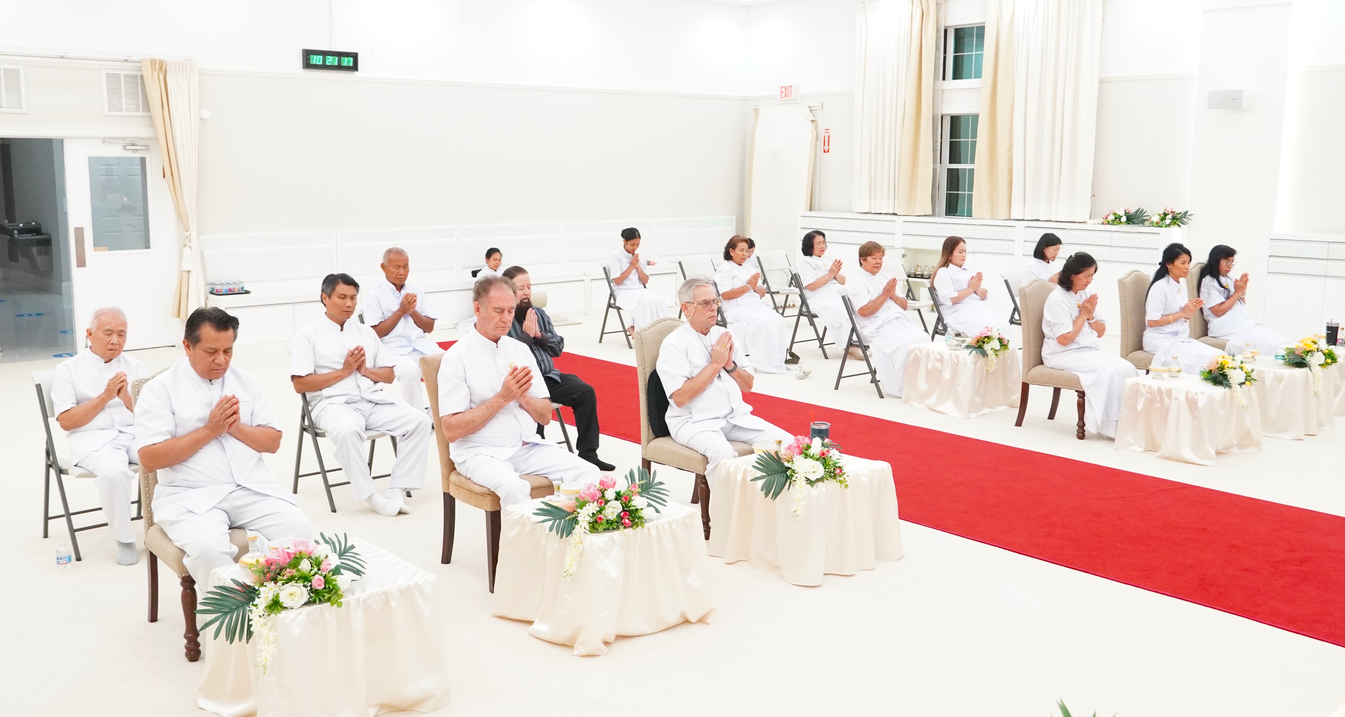 วัดพระธรรมกายฟลอริดา จัดงานบุญบูชาข้าวพระ