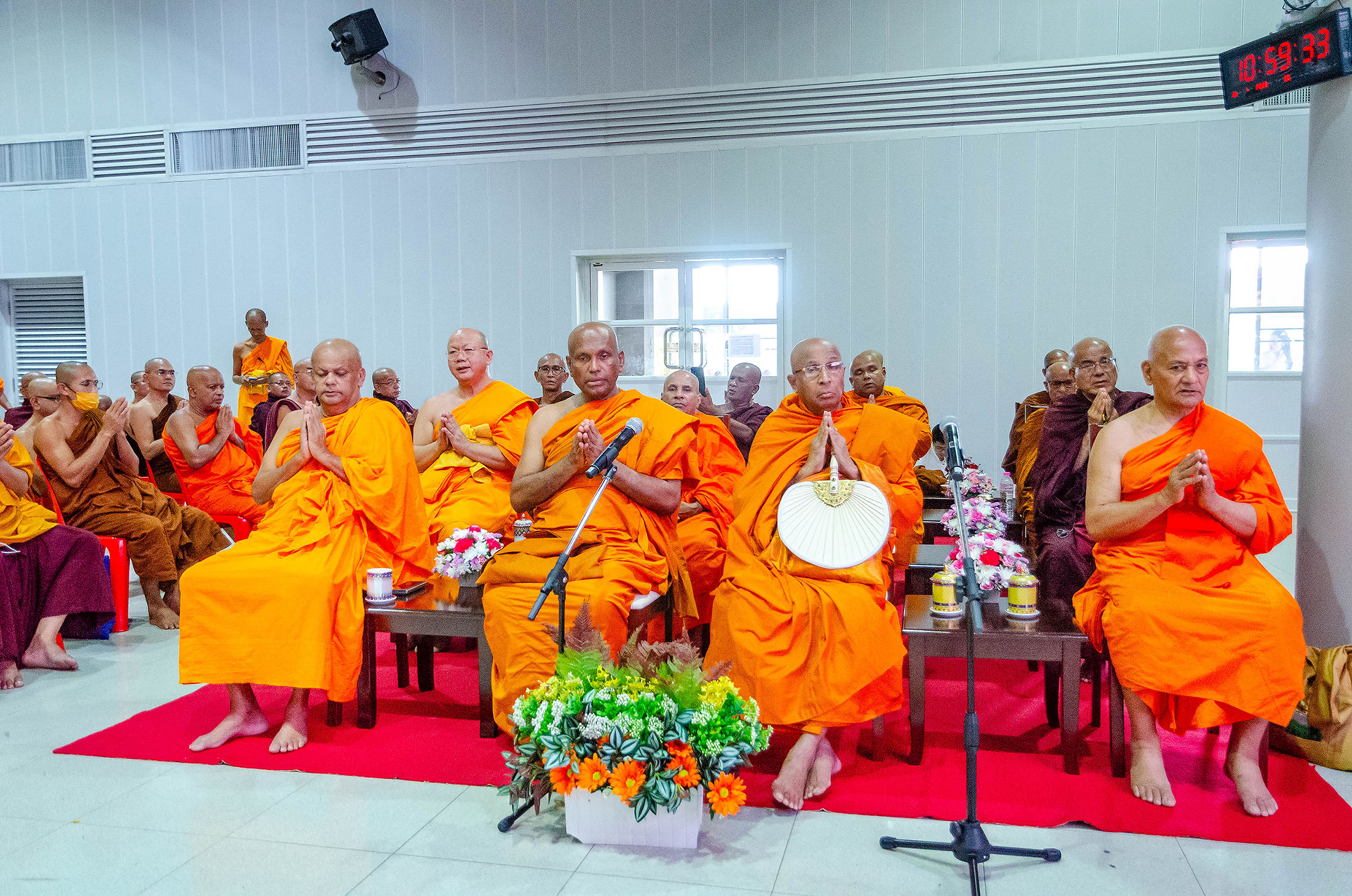 วัดพระธรรมกาย และเครือข่ายองค์กรพุทธนานาชาติ จัดงานสัมมนาสงฆ์โลก