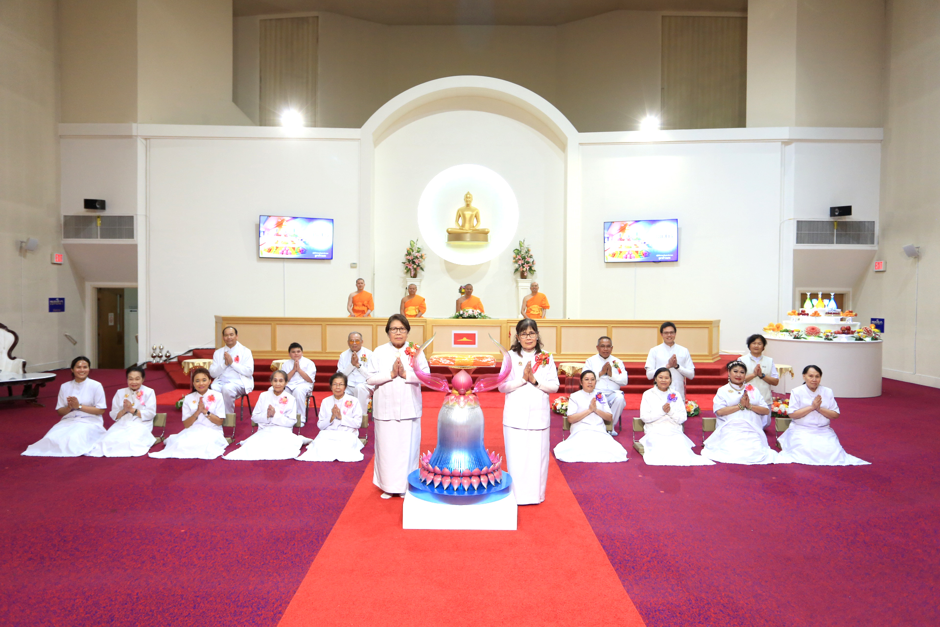 อนุโมทนาบุญกับทุกท่าน ที่มางานบุญในวันนี้