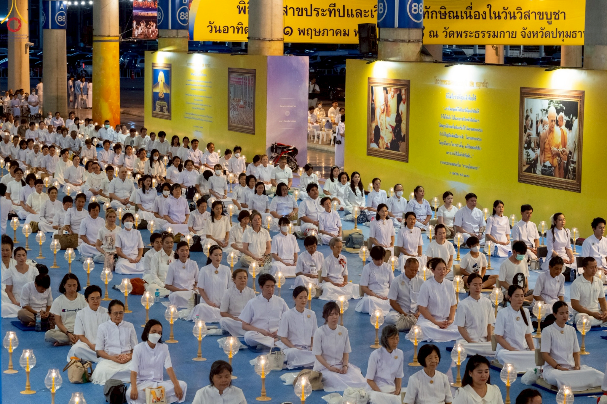 วัดพระธรรมกาย จัดงานบุญวันวิสาขบูชา