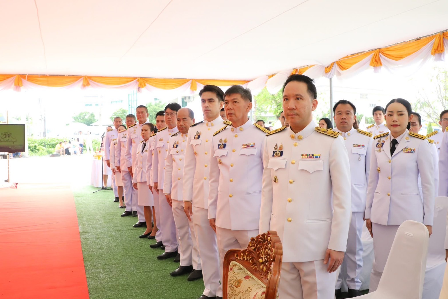 คณะศิษย์วัดพระธรรมกาย ร่วมพิธีปลูก “พระศรีมหาโพธิทศมราชบพิตร”