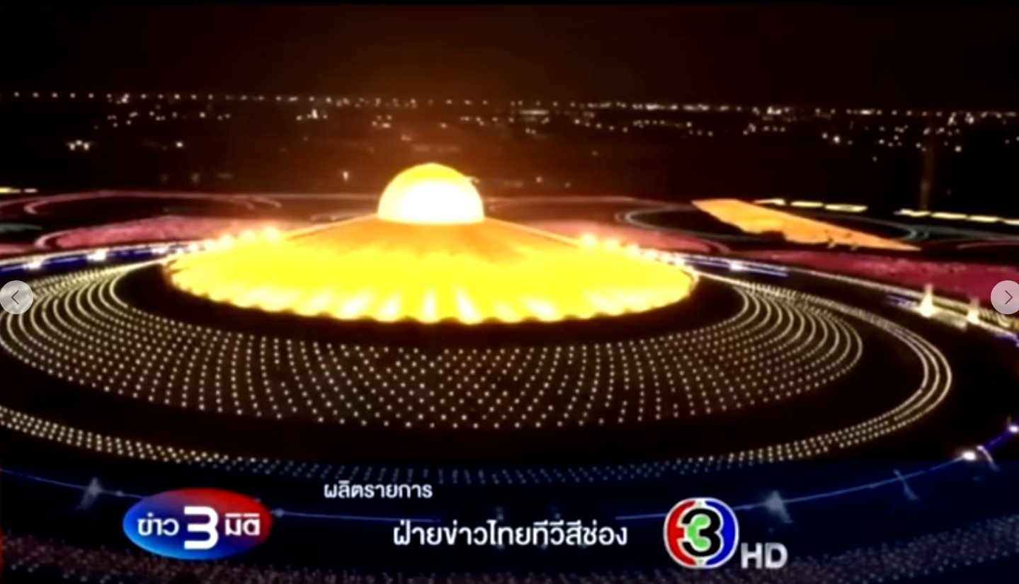 สื่อมวลชนเสนอข่าวงานบุญวัดพระธรรมกาย จัดงานบุญวันวิสาขบูชา