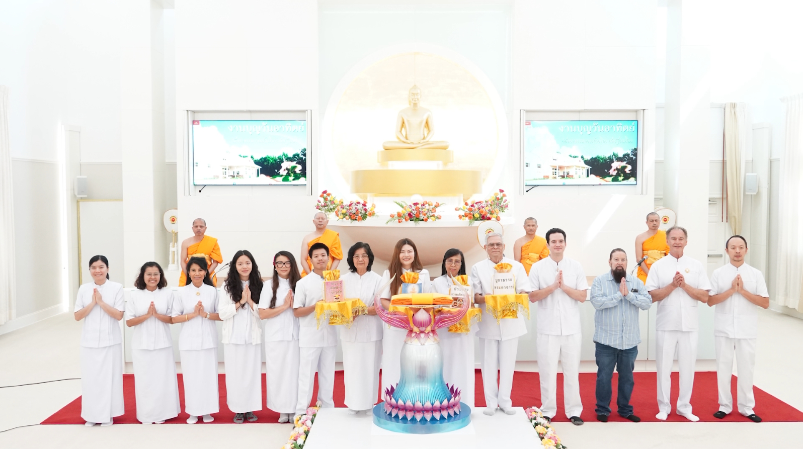 ทุกท่านต่างประทับใจในการมาทำบุญครั้งนี้