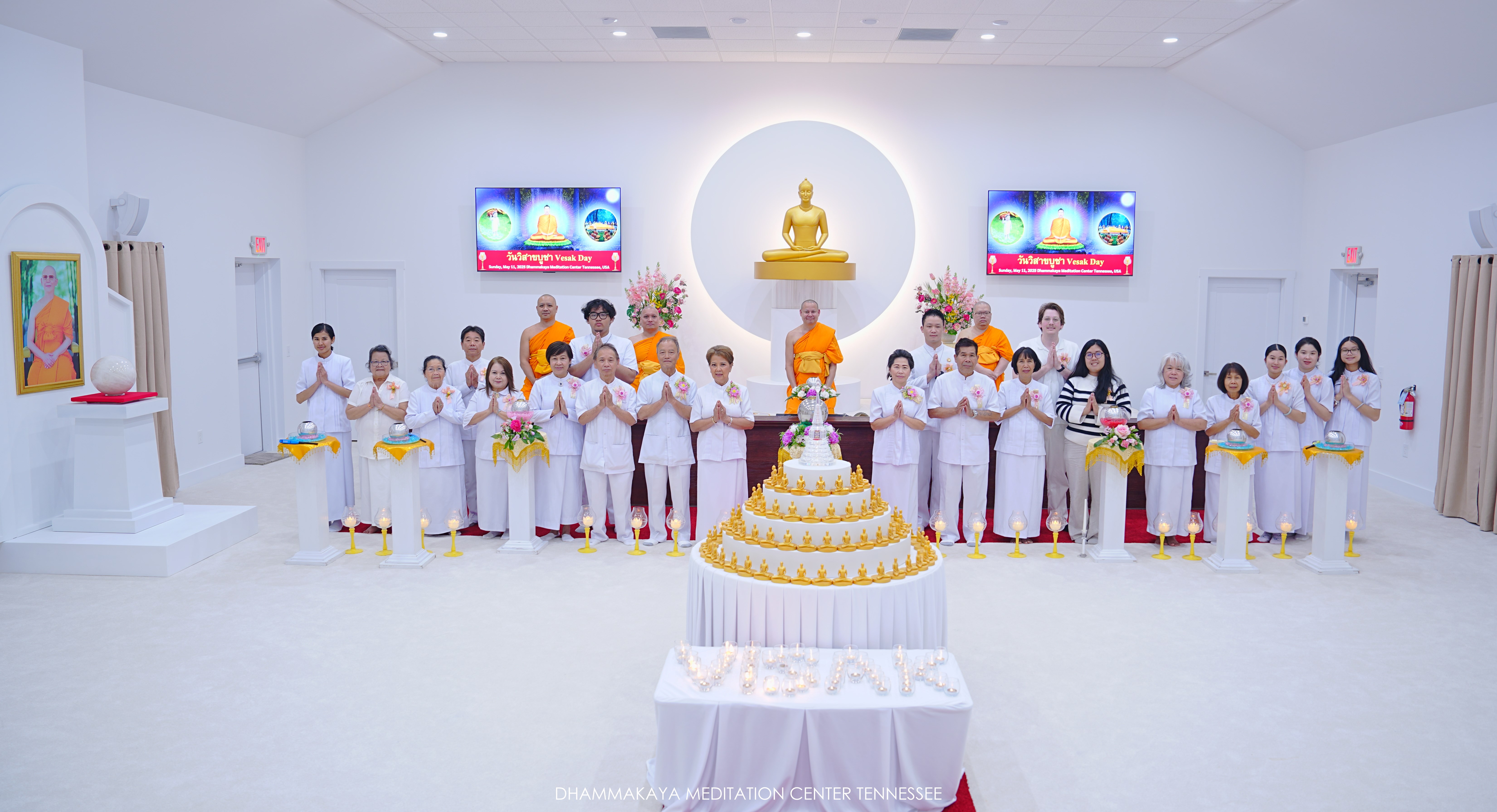 วัดพระธรรมกายเทนเนสซี จัดงานวันวิสาขบูชา