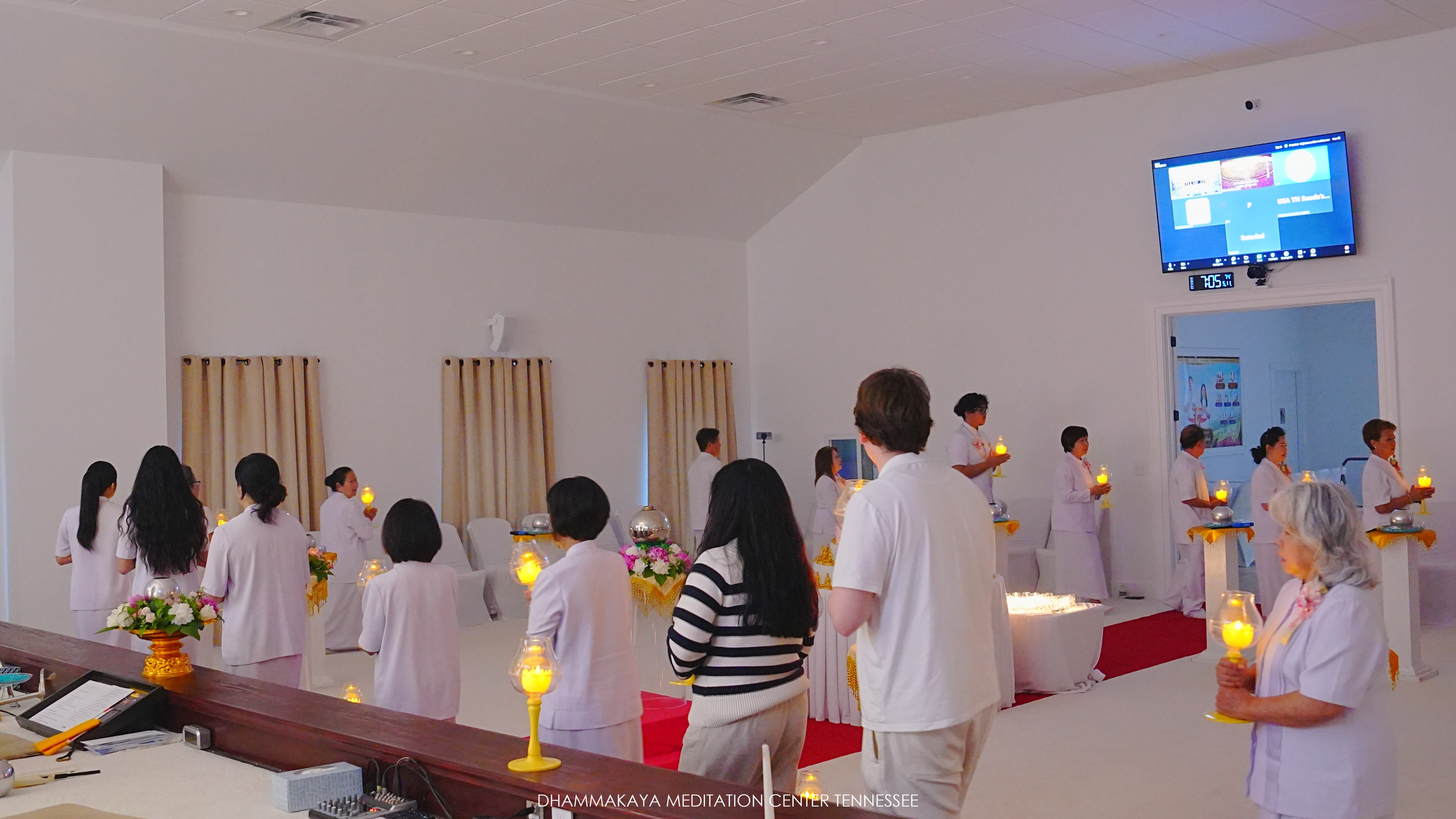 วัดพระธรรมกายเทนเนสซี จัดงานวันวิสาขบูชา