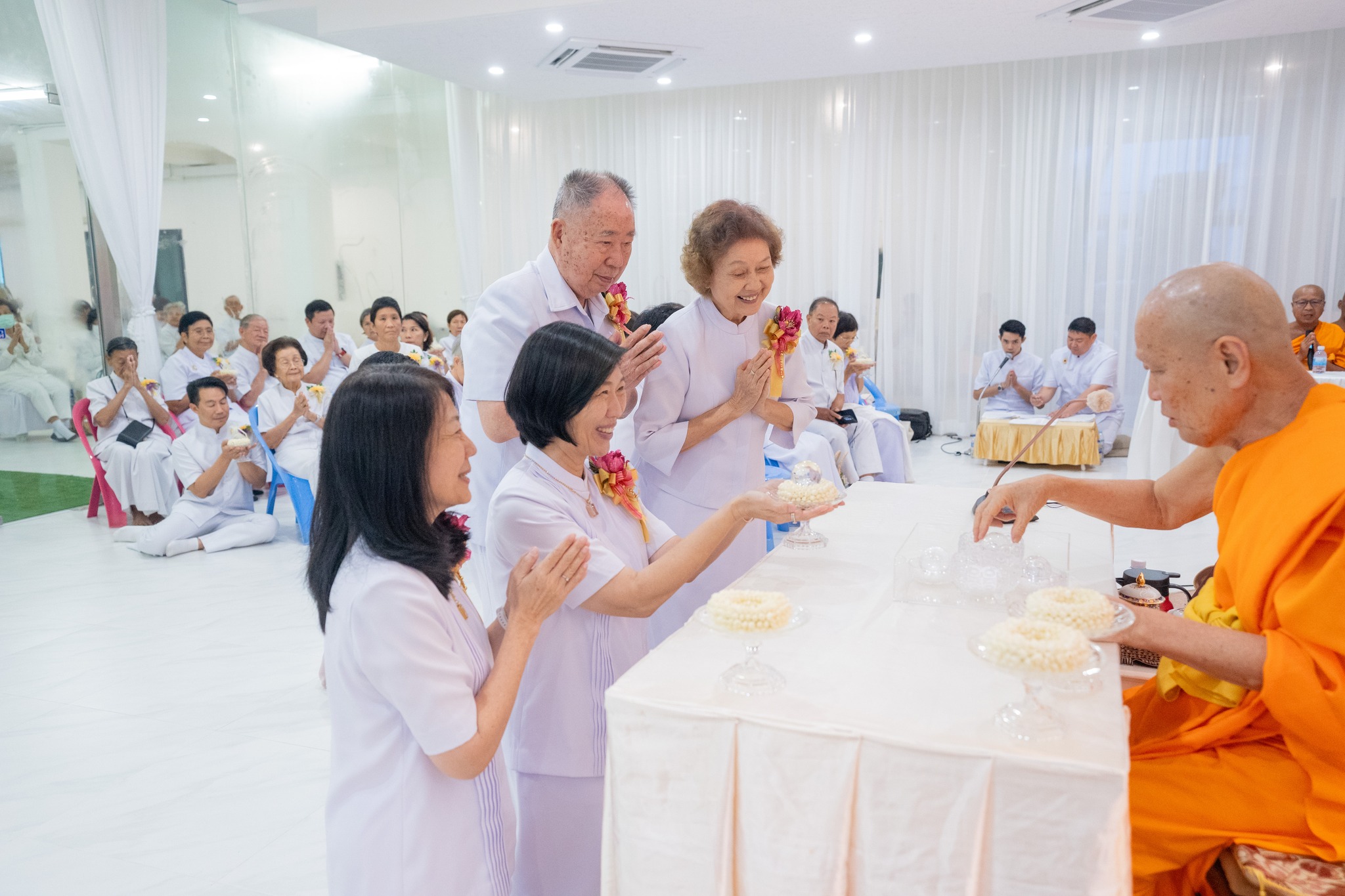 ศูนย์ปฏิบัติธรรมพระมงคลเทพมุนี จัดพิธีประดิษฐานดวงแก้วปฐมมงคล ณ อาคาร 108 ปี ครูผู้ค้นพบวิชชาธรรมกาย