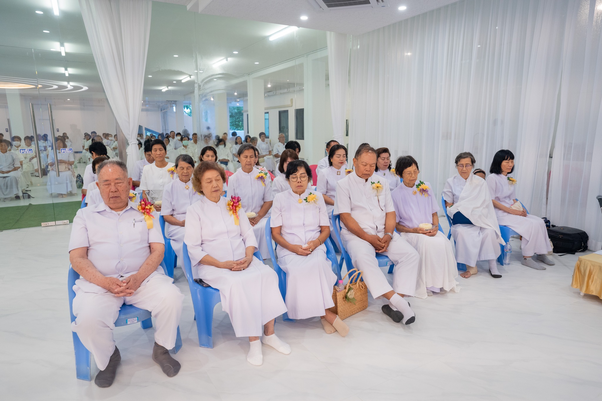 ศูนย์ปฏิบัติธรรมพระมงคลเทพมุนี จัดพิธีประดิษฐานดวงแก้วปฐมมงคล ณ อาคาร 108 ปี ครูผู้ค้นพบวิชชาธรรมกาย