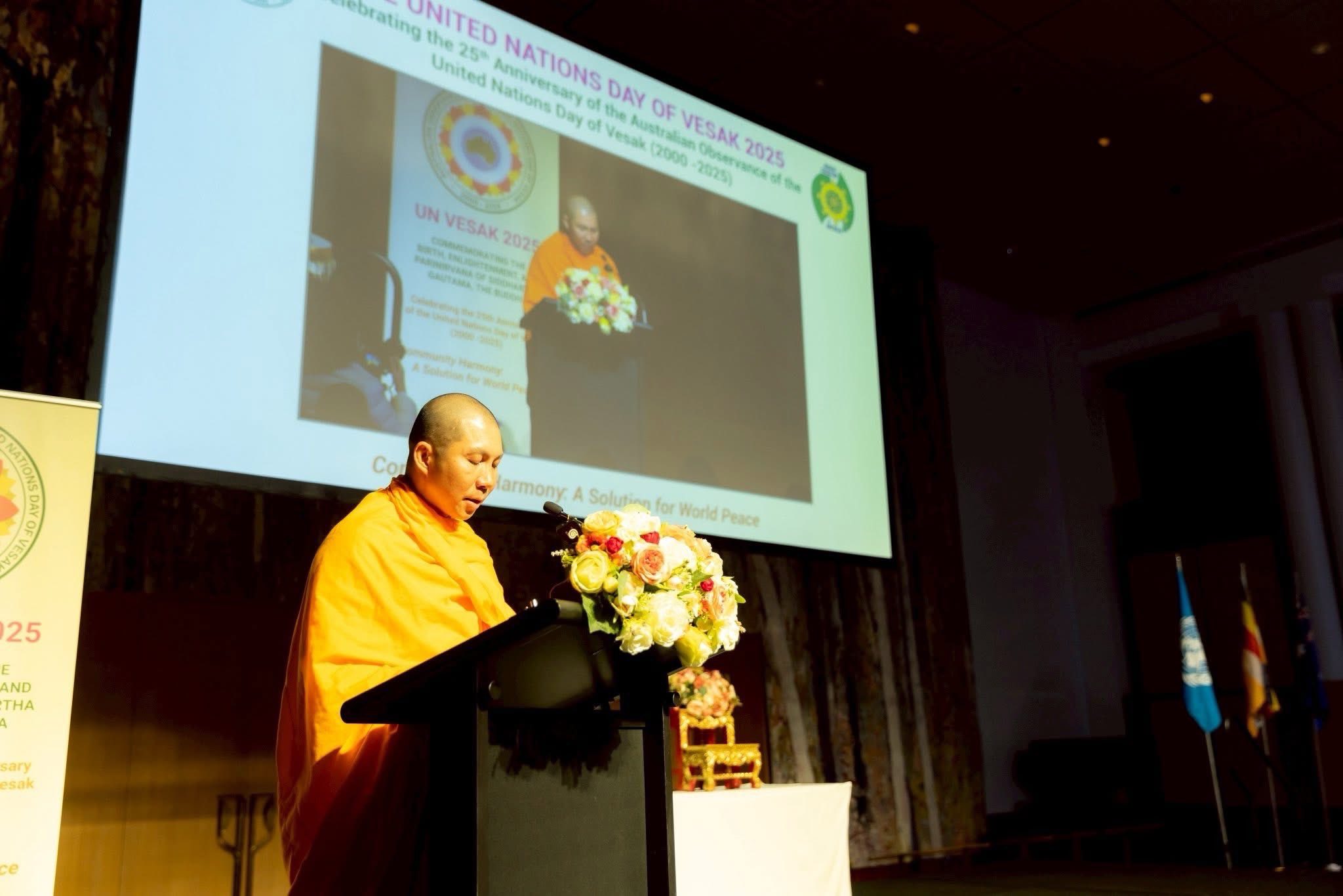 พิธีเฉลิมฉลองครบรอบ 25 ปี วันวิสาขบูชา ณ รัฐสภาออสเตรเลีย