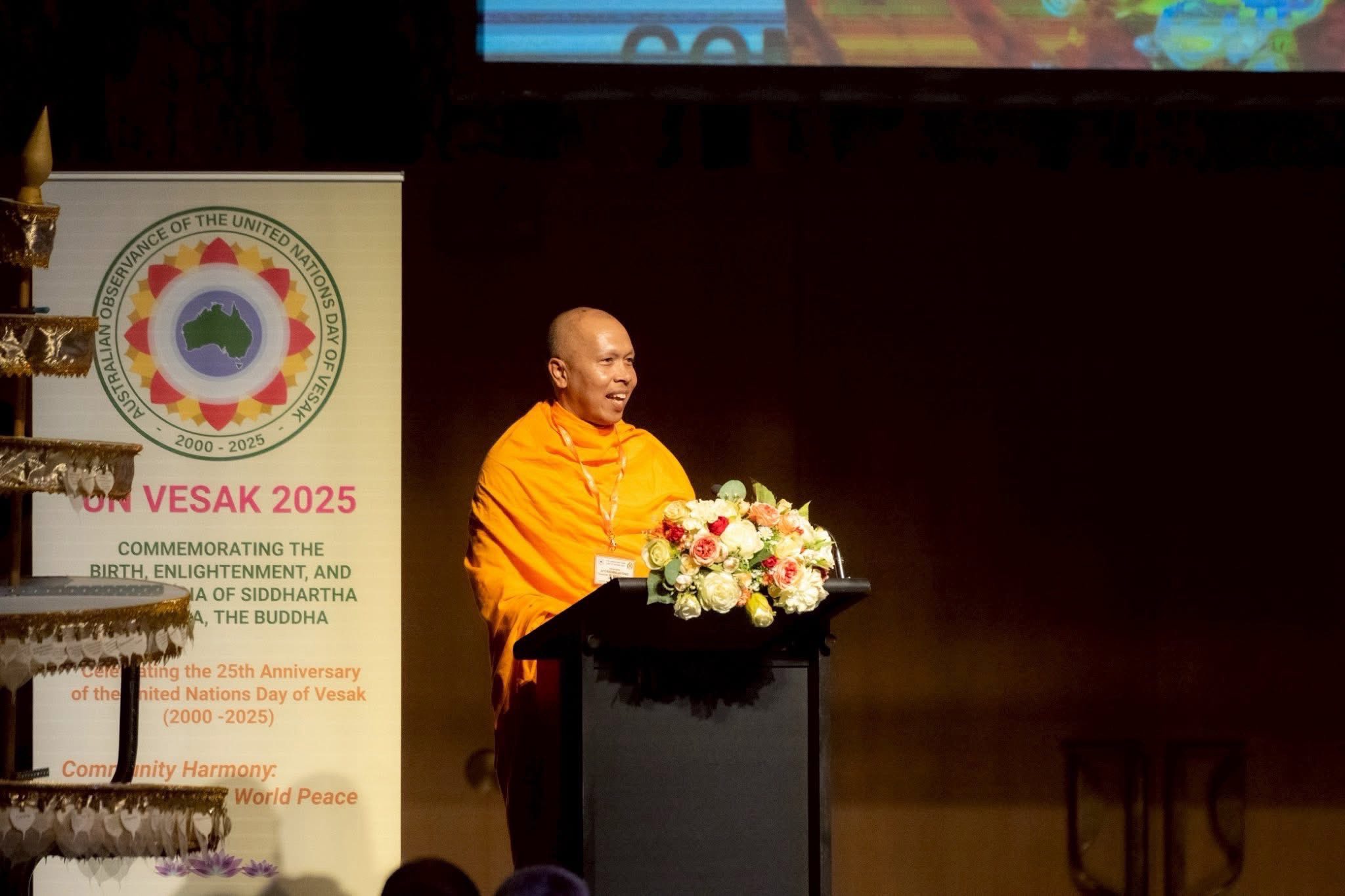 พิธีเฉลิมฉลองครบรอบ 25 ปี วันวิสาขบูชา ณ รัฐสภาออสเตรเลีย