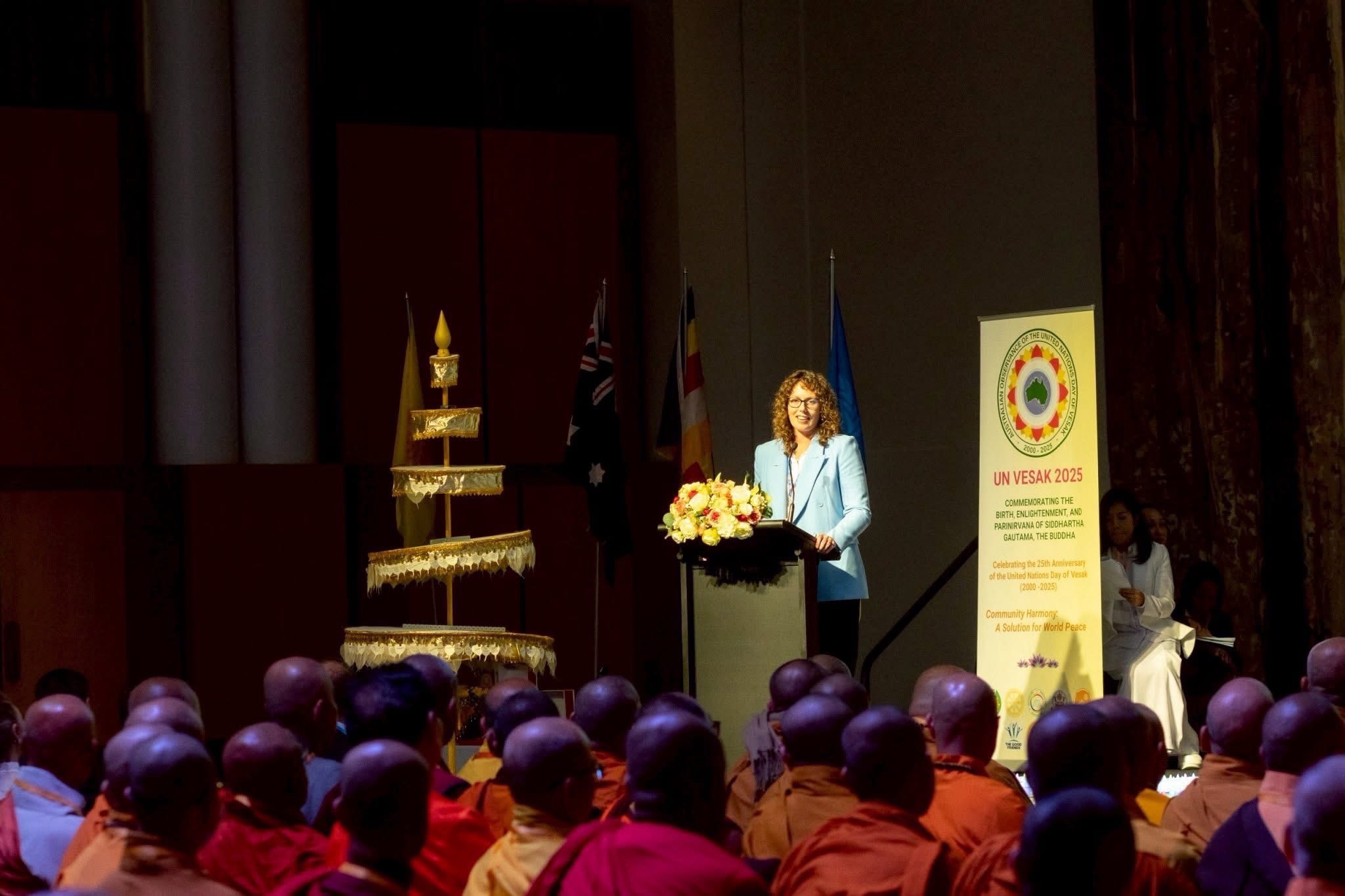 พิธีเฉลิมฉลองครบรอบ 25 ปี วันวิสาขบูชา ณ รัฐสภาออสเตรเลีย