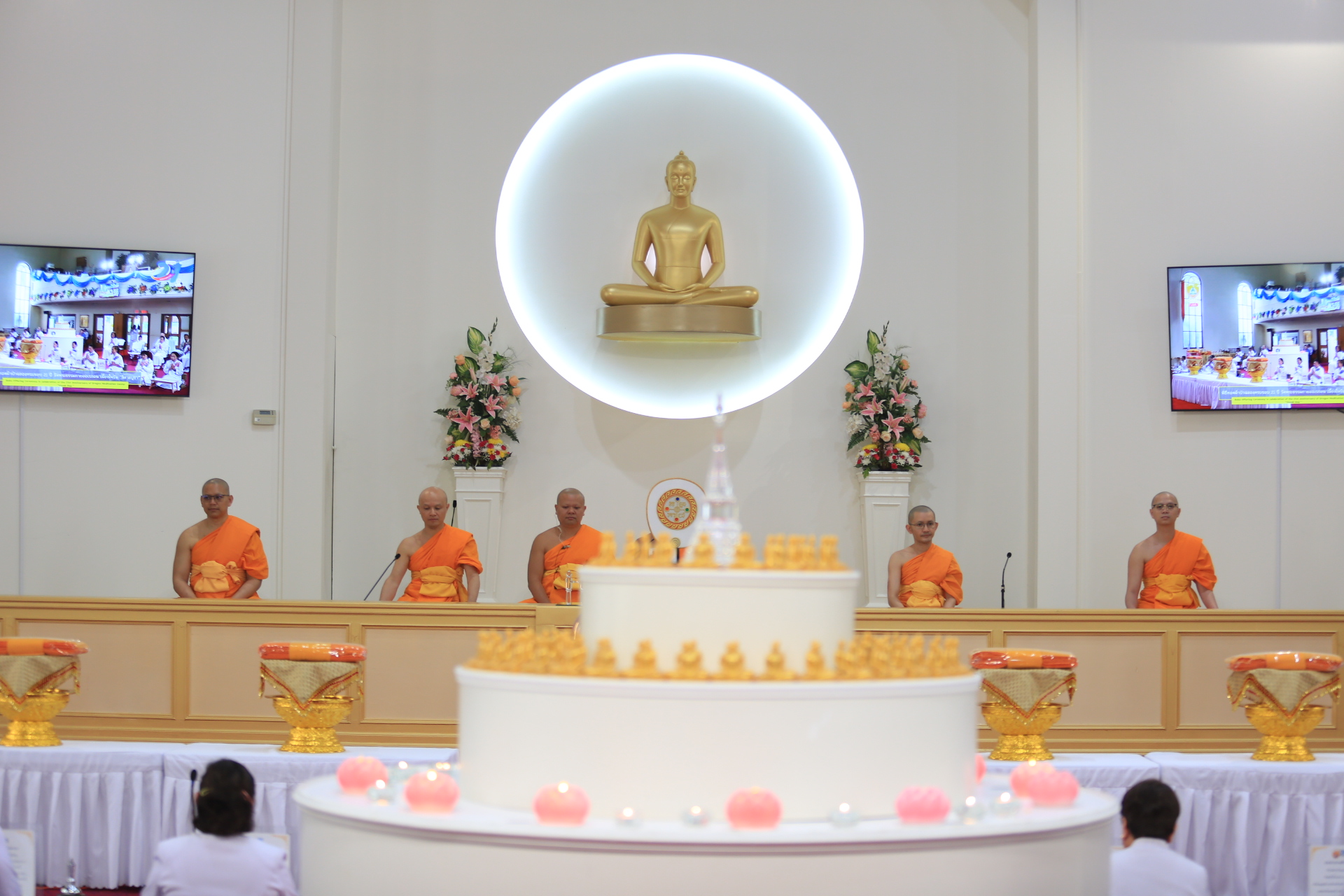 พิธีทอดผ้าป่า ฉลองครบรอบ 21 ปี วัดพระธรรมกายออเรกอน