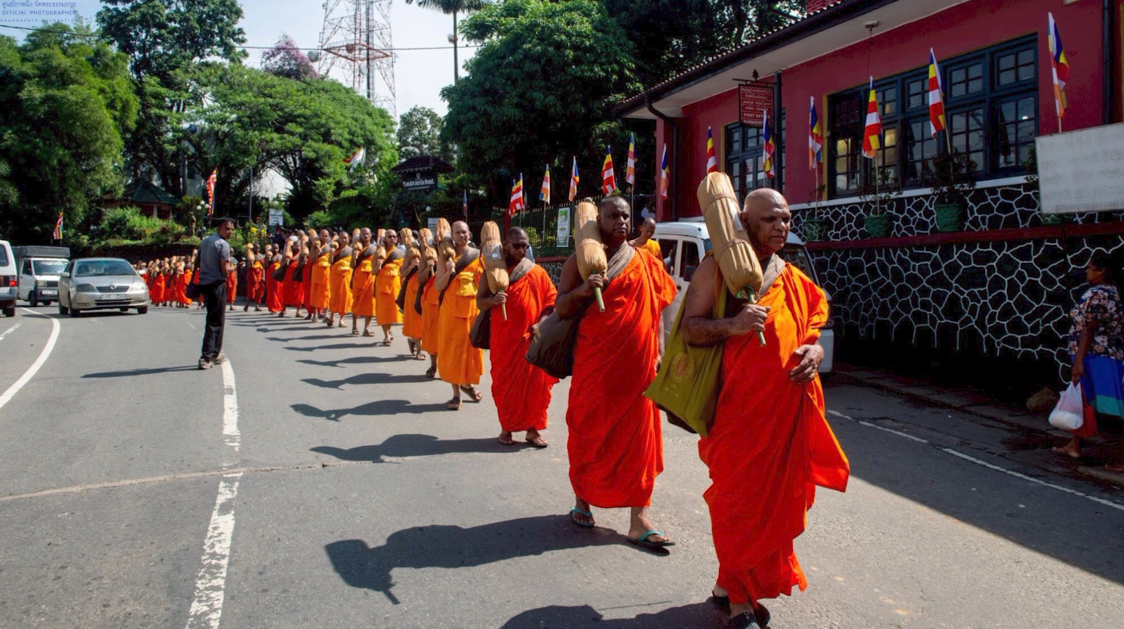 พิธีเปิดการเดินธรรมยาตราโครงการสยาม-ลังกา ฉลองเทศกาลวิสาขบูชา