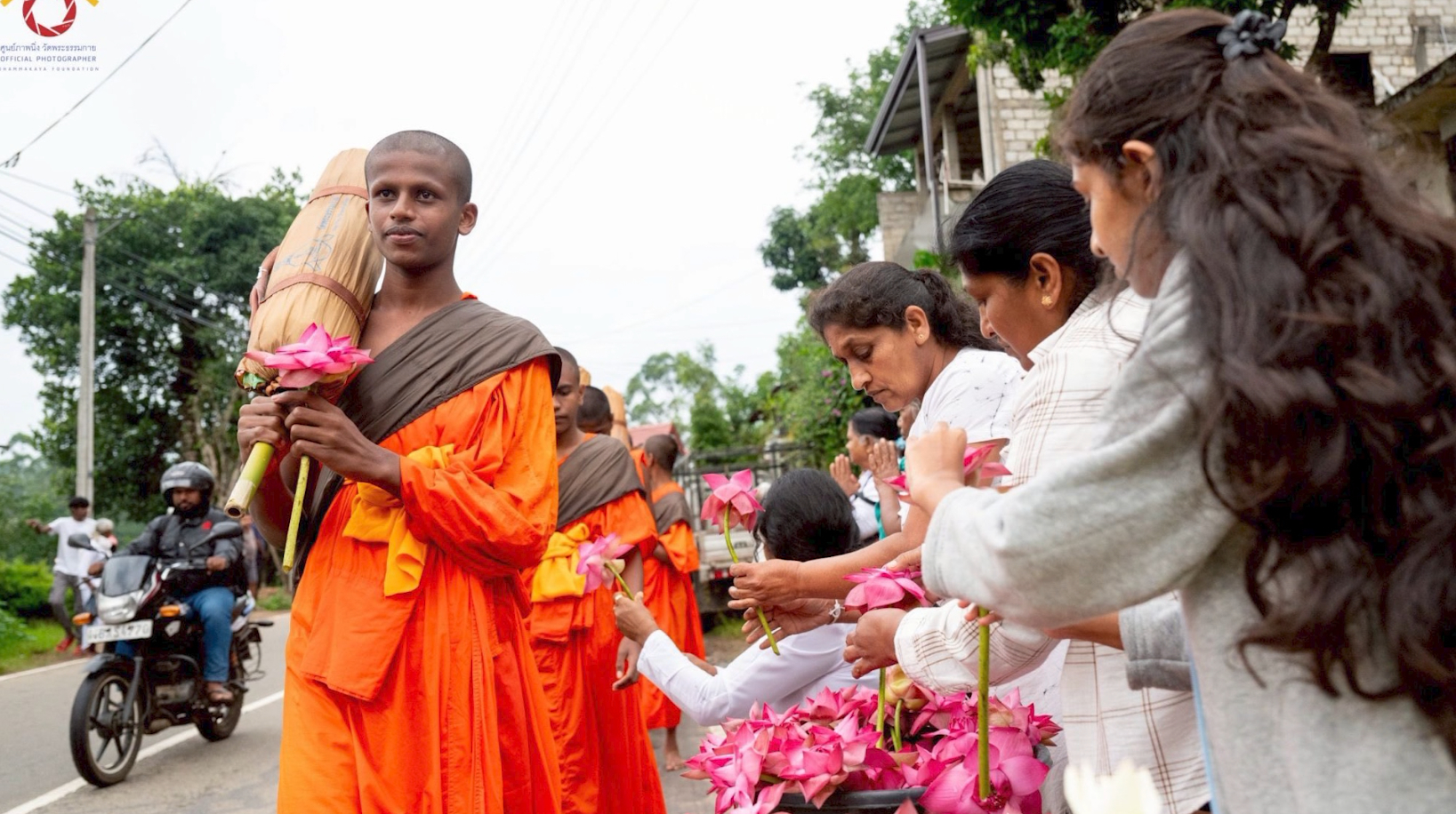 พิธีเปิดการเดินธรรมยาตราโครงการสยาม-ลังกา ฉลองเทศกาลวิสาขบูชา