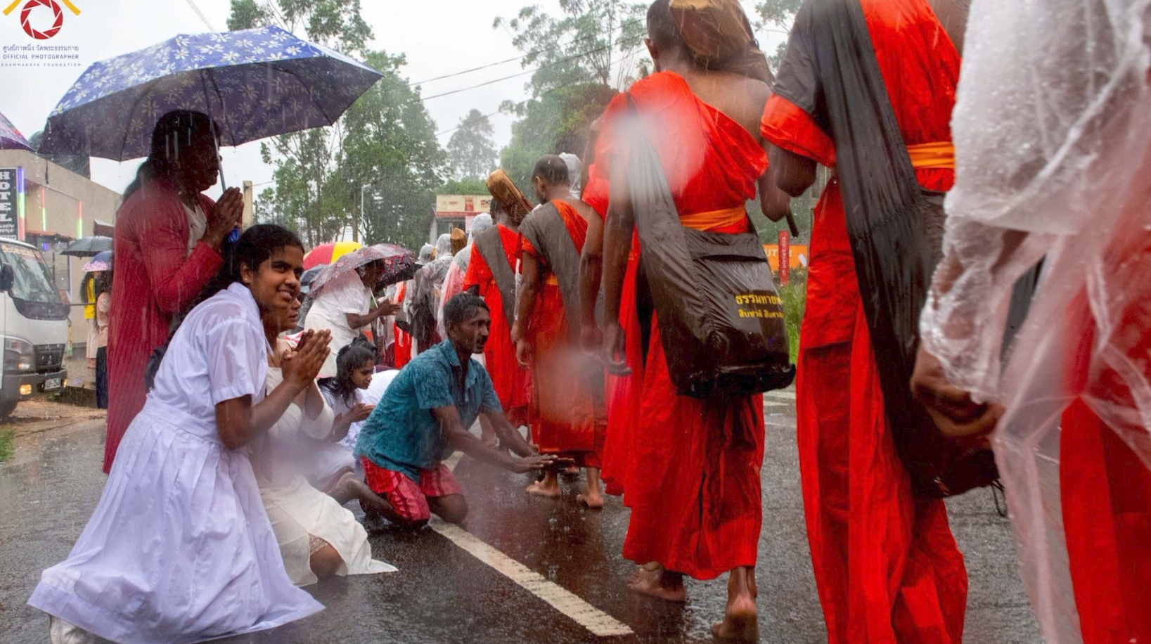 พิธีเปิดการเดินธรรมยาตราโครงการสยาม-ลังกา ฉลองเทศกาลวิสาขบูชา
