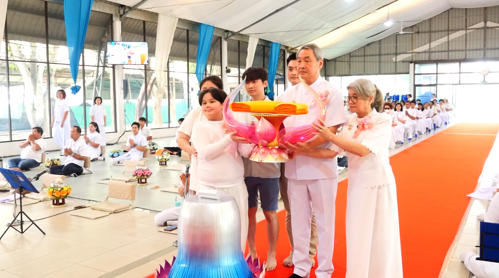 พิธีทอดผ้าป่าบำรุงธุดงคสถานล้านนา