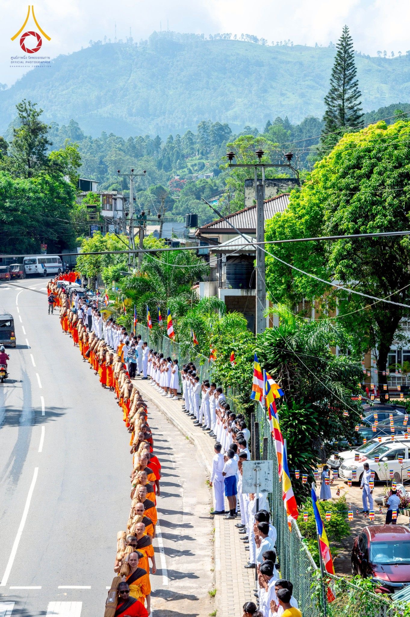 พิธีเปิดการเดินธรรมยาตราโครงการสยาม-ลังกา ฉลองเทศกาลวิสาขบูชา
