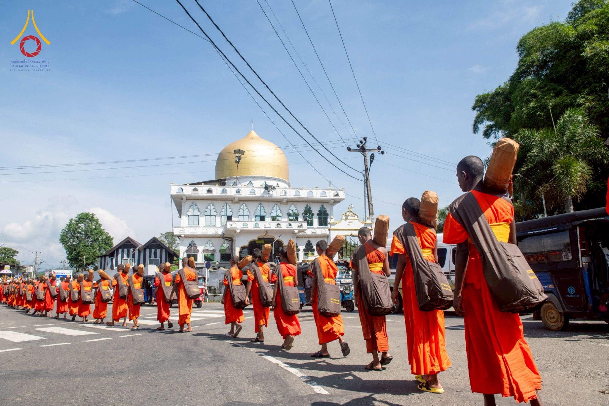 พิธีเปิดการเดินธรรมยาตราโครงการสยาม-ลังกา ฉลองเทศกาลวิสาขบูชา