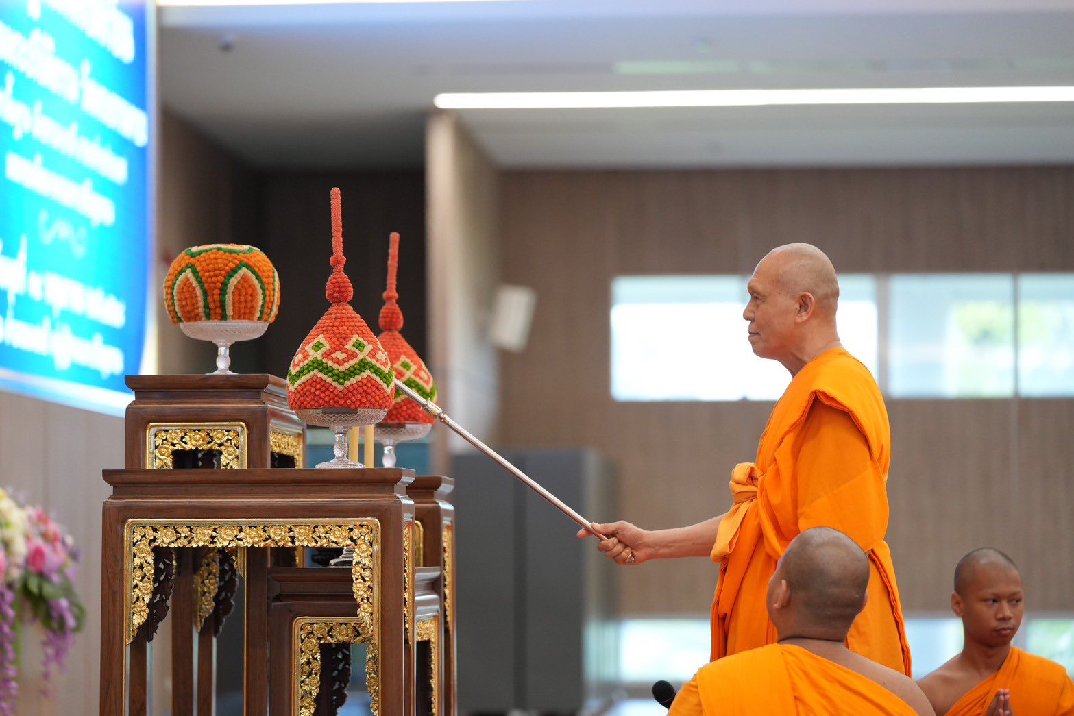 พิธีปฐมนิเทศเปิดเรียนพระปริยัติธรรม ณ ค่ายจองแชมป์ วัดพระธรรมกาย