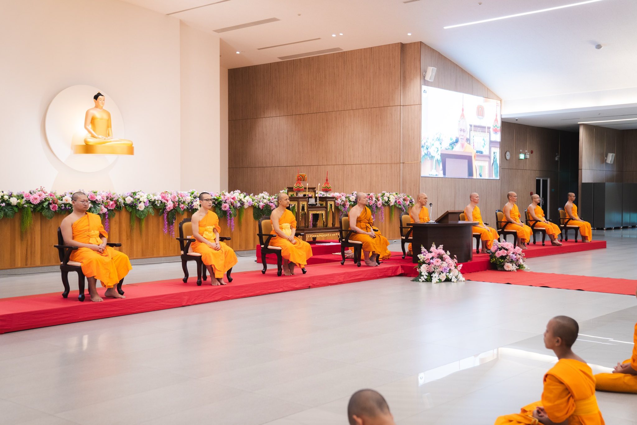 พิธีปฐมนิเทศเปิดเรียนพระปริยัติธรรม ณ ค่ายจองแชมป์ วัดพระธรรมกาย