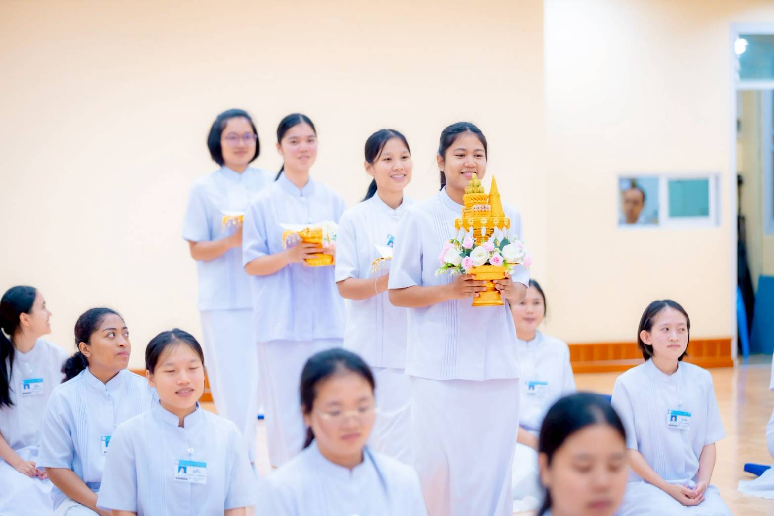 พิธีปิดโครงการธรรมทายาทหญิง ระดับอุดมศึกษา รุ่นที่ 40 ภาคฤดูร้อน