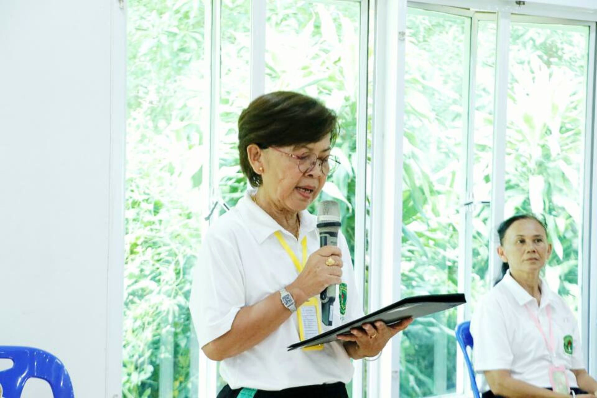 นักศึกษาวิทยาลัยเทคโนโลยีชัยบาดาล เข้าค่ายอบรมศีลธรรม