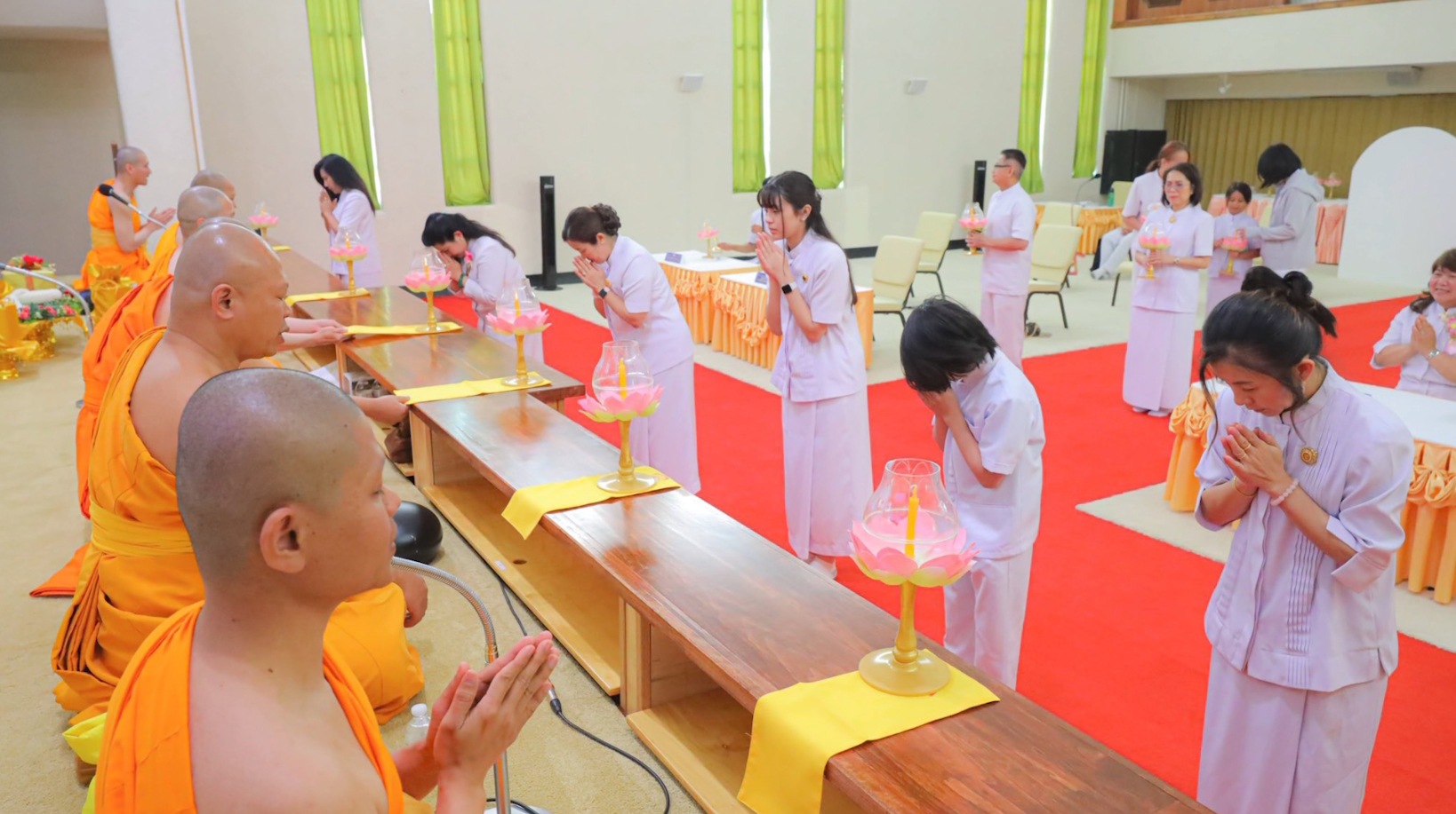 วัดพระธรรมกายแคนซัส จัดงานบุญวันวิสาขบูชานานาชาติ