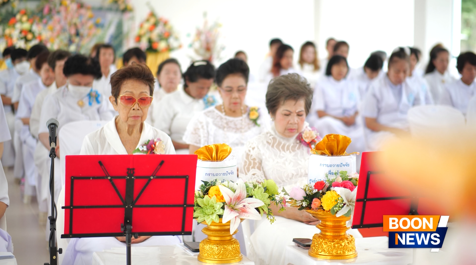 ทุกท่านปฏิบัติธรรมตามหลักวิชชา ด้วยการกลั่นใจให้บริสุทธิ์ผ่องใส 