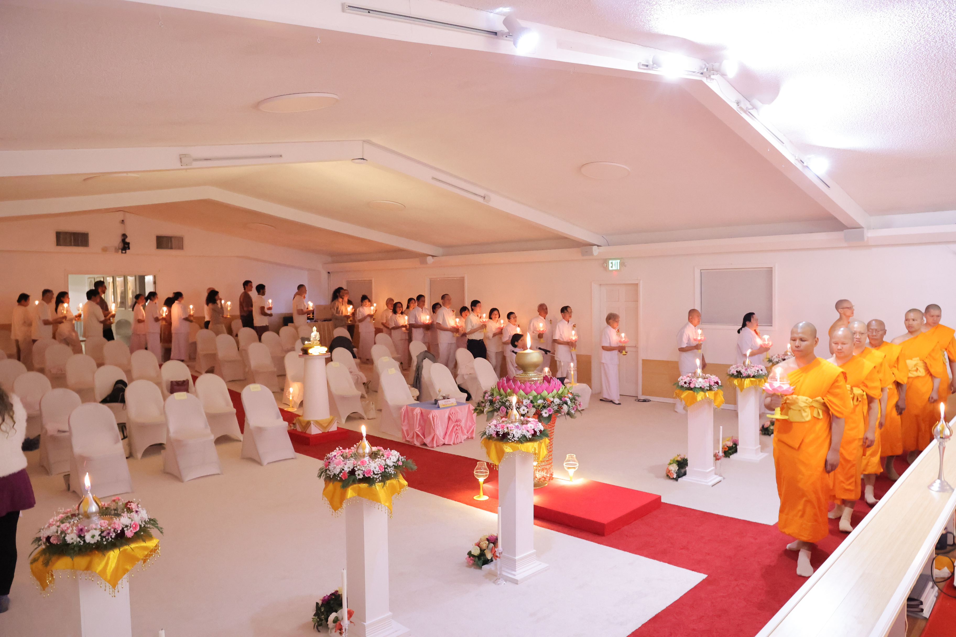 วัดพระธรรมกายจอร์เจีย จัดงานวันวิสาขบูชา