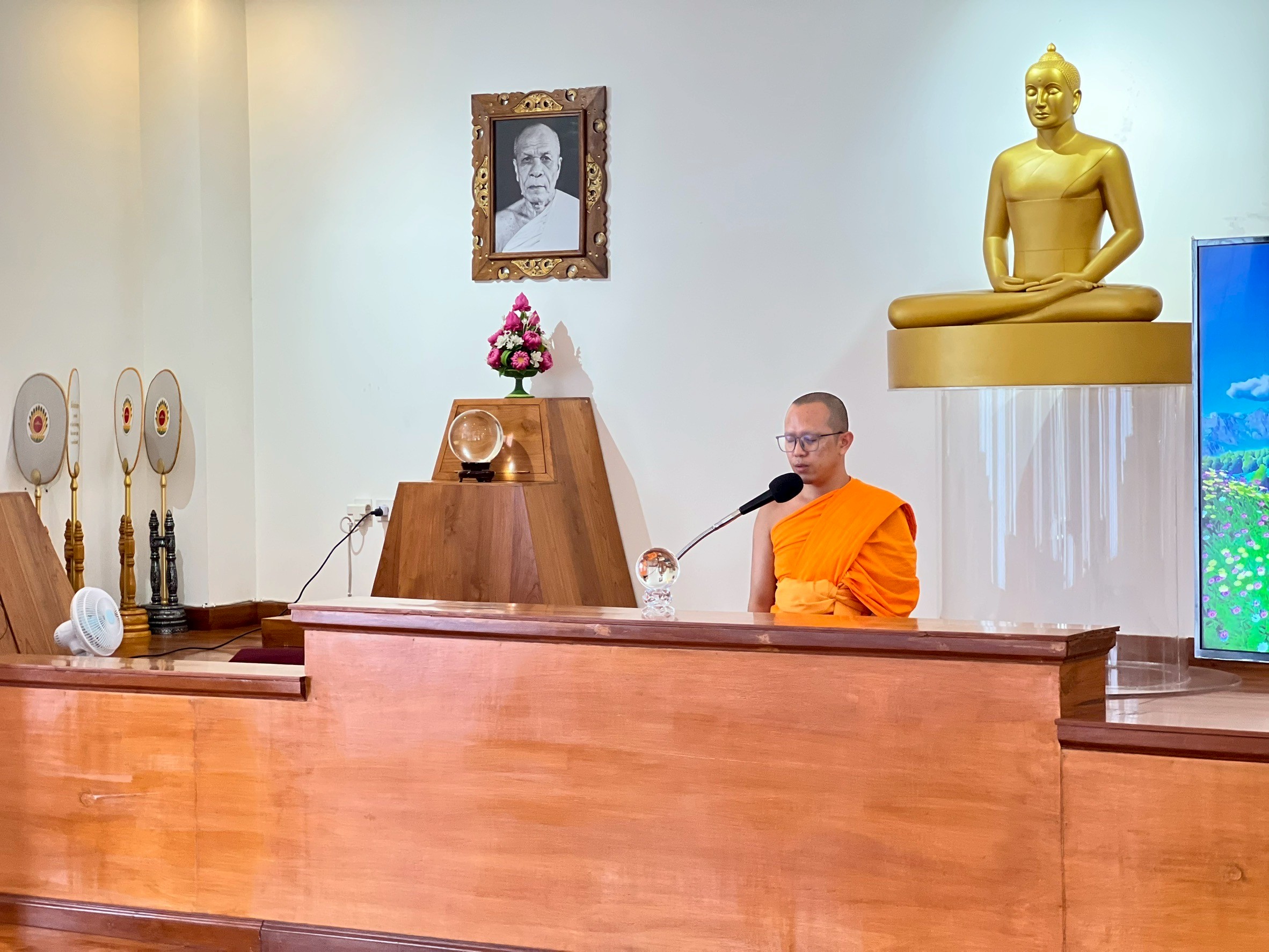 วัดพุทธบาหลี จัดกิจกรรม One Day Retreat