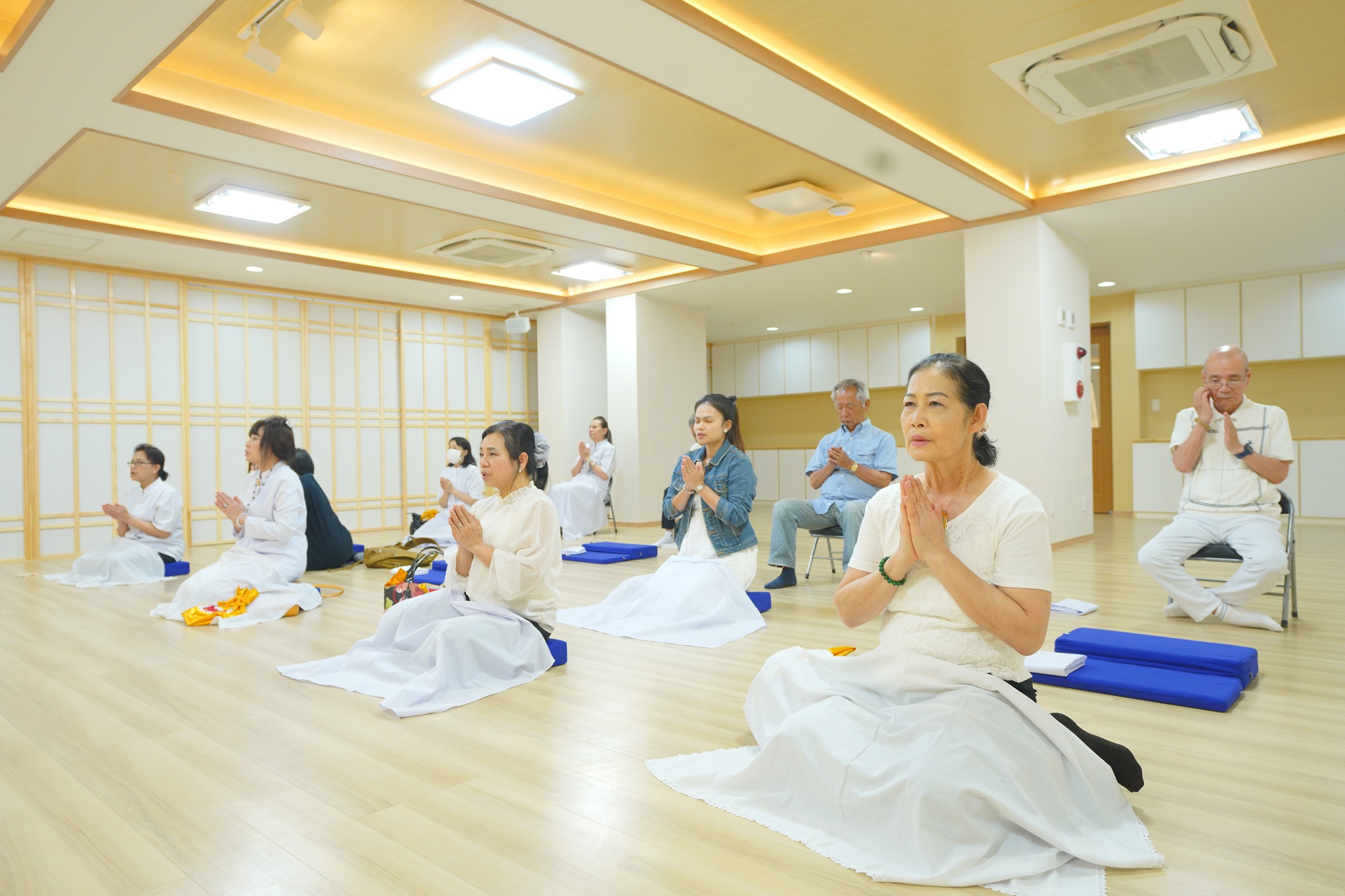 วัดพระธรรมกายโอซาก้า จัดงานบุญวันอาทิตย์