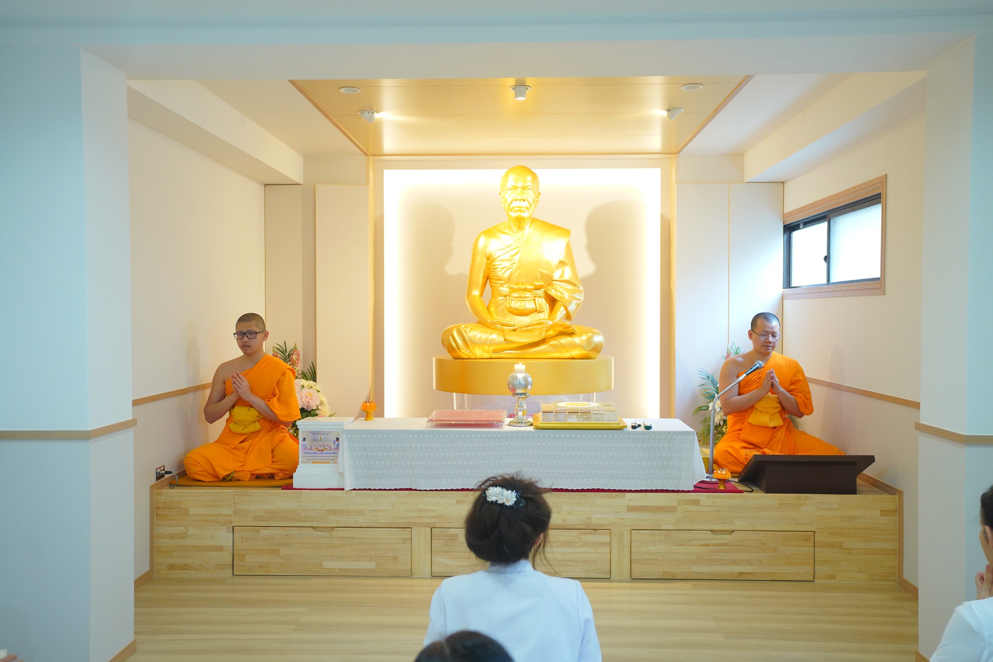 วัดพระธรรมกายโอซาก้า จัดงานบุญวันอาทิตย์