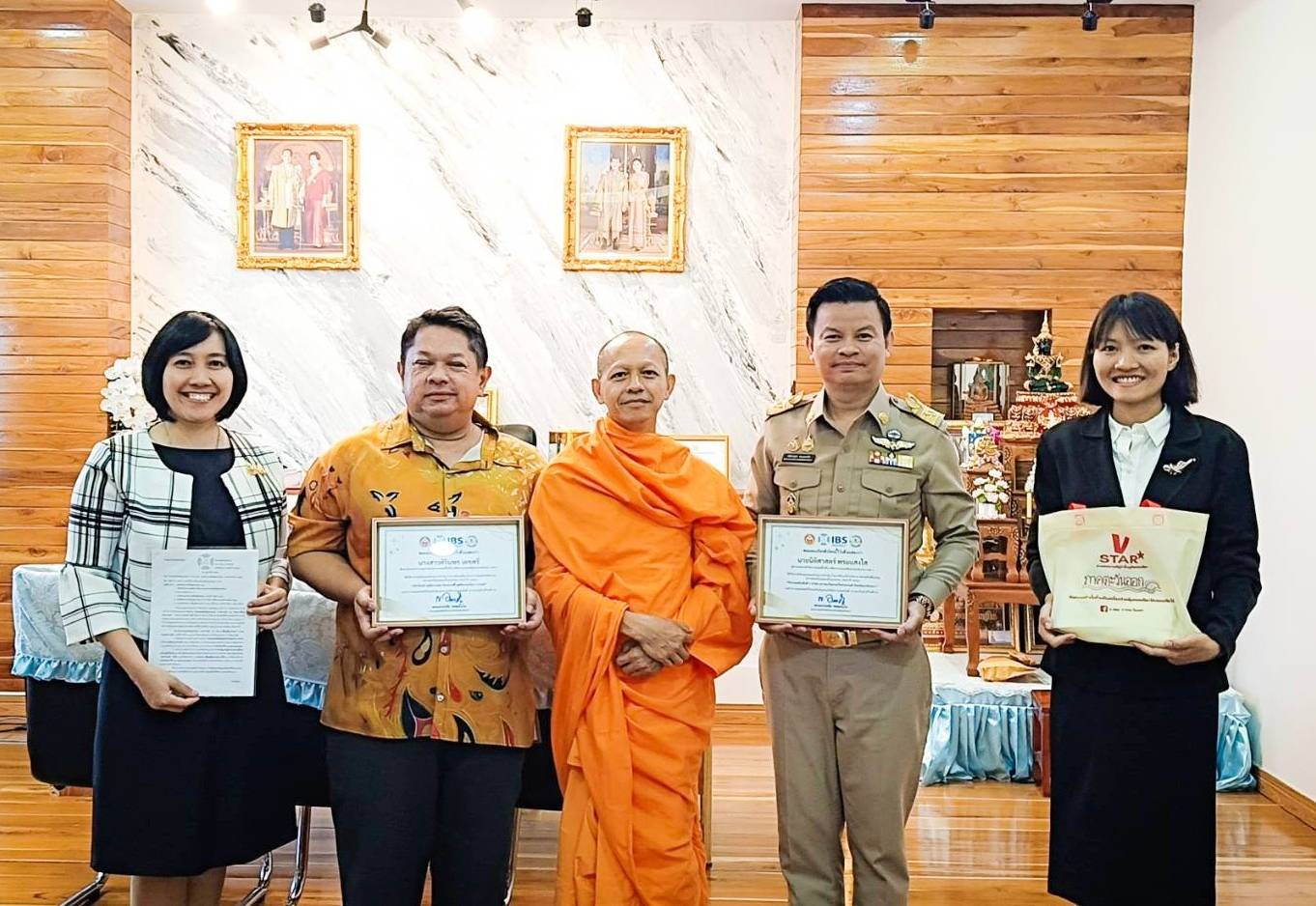 ผู้ประสานงานโครงการฟื้นฟูศีลธรรมโลก ลงพื้นที่เยี่ยมสำนักงานเขตพื้นที่การศึกษา