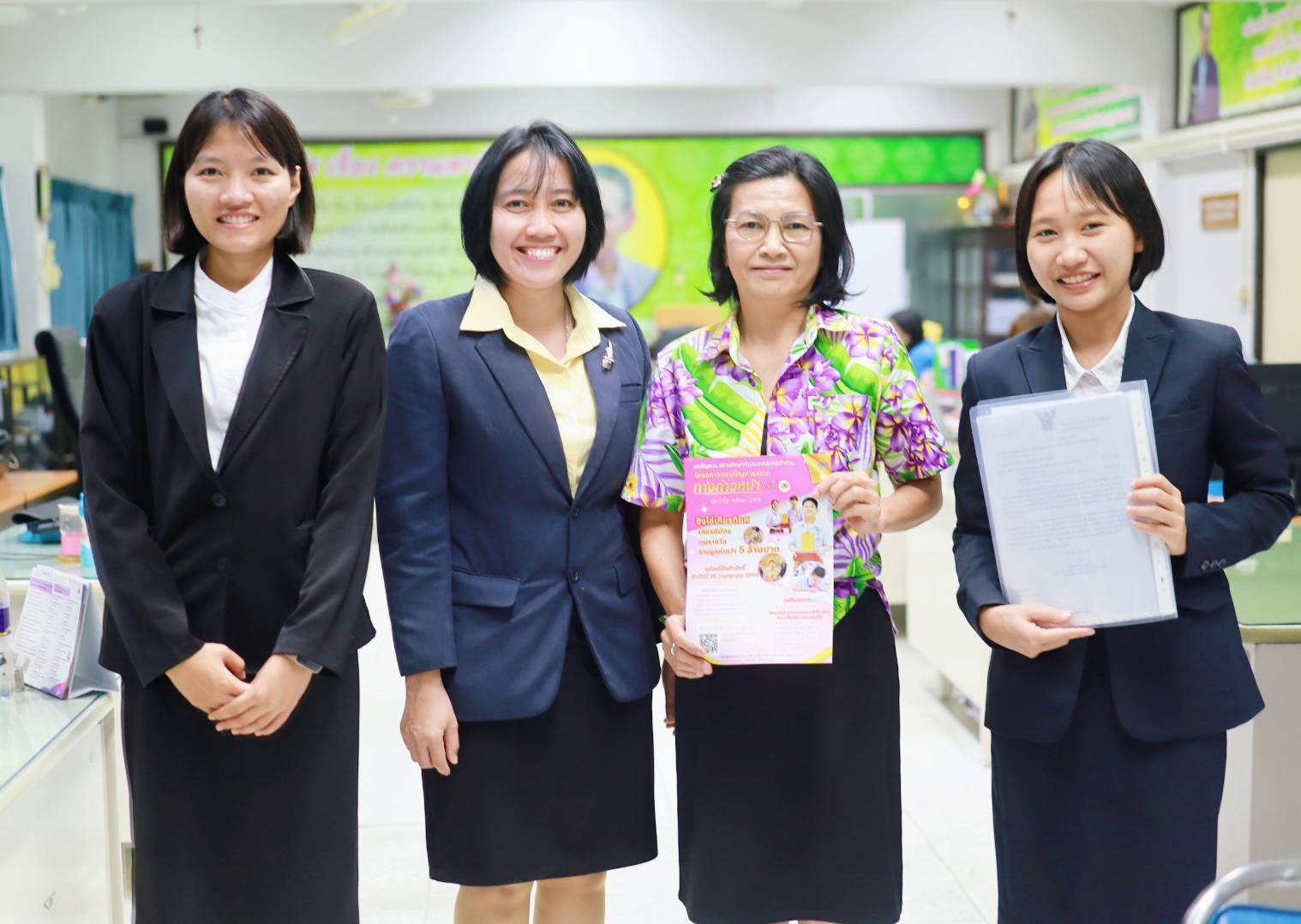 ผู้ประสานงานโครงการฟื้นฟูศีลธรรมโลก ลงพื้นที่เยี่ยมสำนักงานเขตพื้นที่การศึกษา