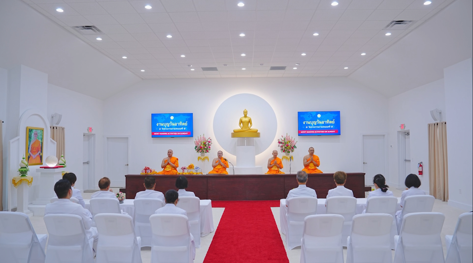 วัดพระธรรมกายเทนเนสซี จัดงานบุญวันอาทิตย์