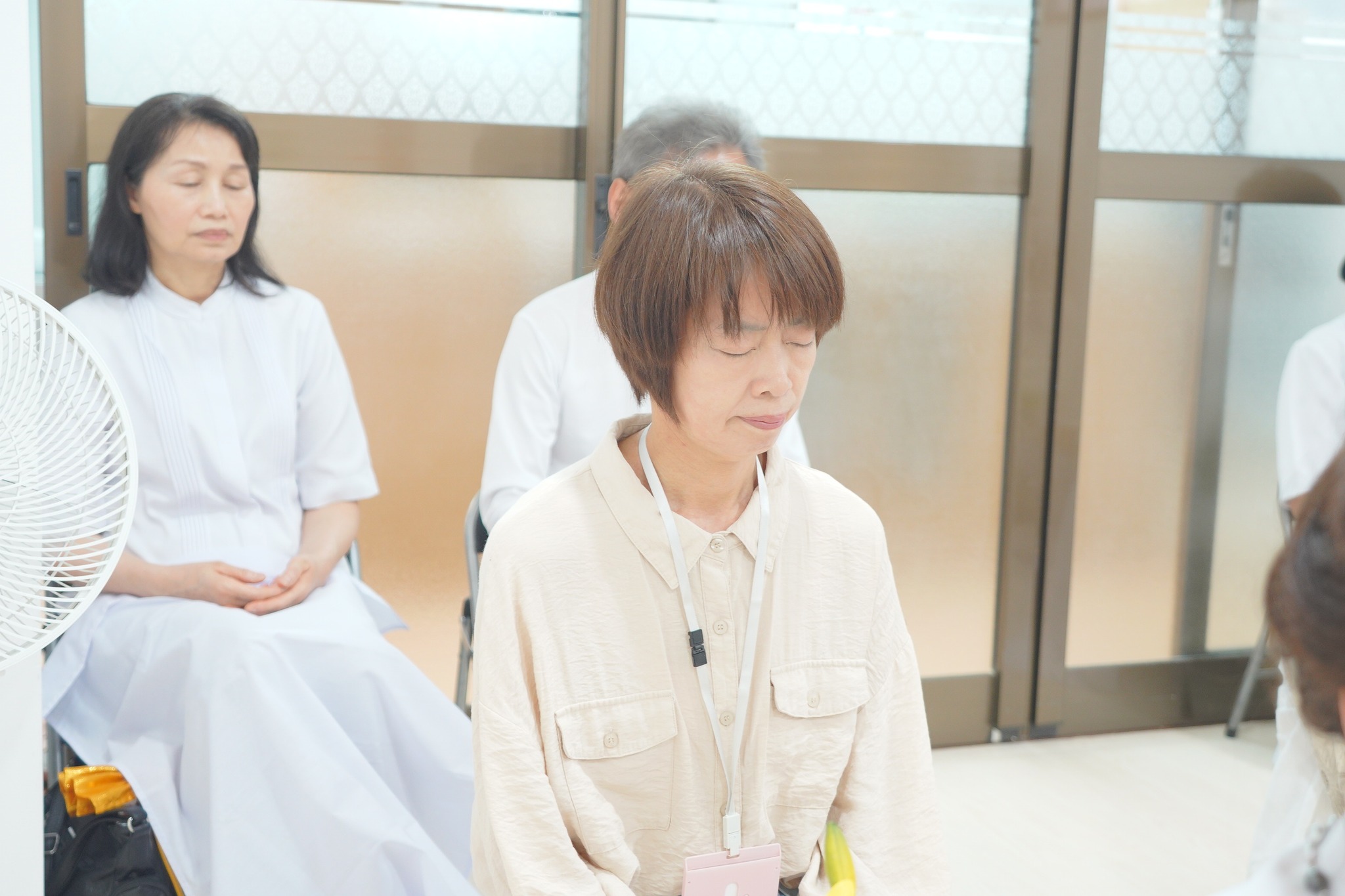 ทุกท่านได้ปฏิบัติธรรมร่วมกัน