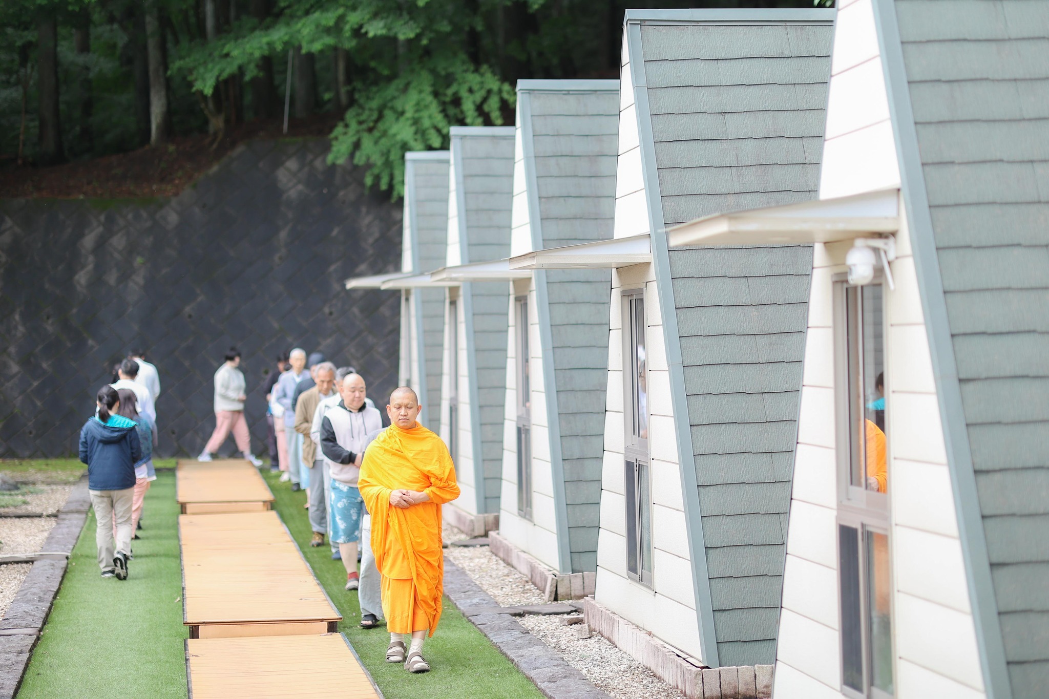 หมู่บ้านปฏิบัติธรรมญี่ปุ่น วัดพระธรรมกายกุมมะ จัดปฏิบัติธรรมแก่ชาวท้องถิ่น