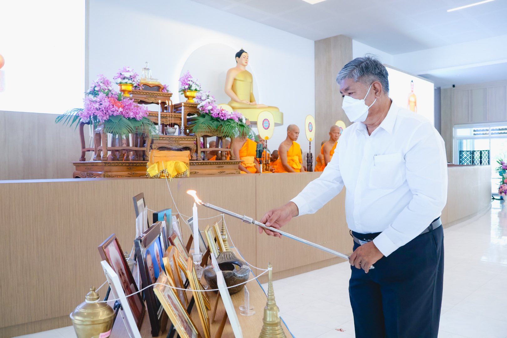 ศูนย์ปฏิบัติธรรมภาคใต้ จัดพิธีบุพเปตพลี
