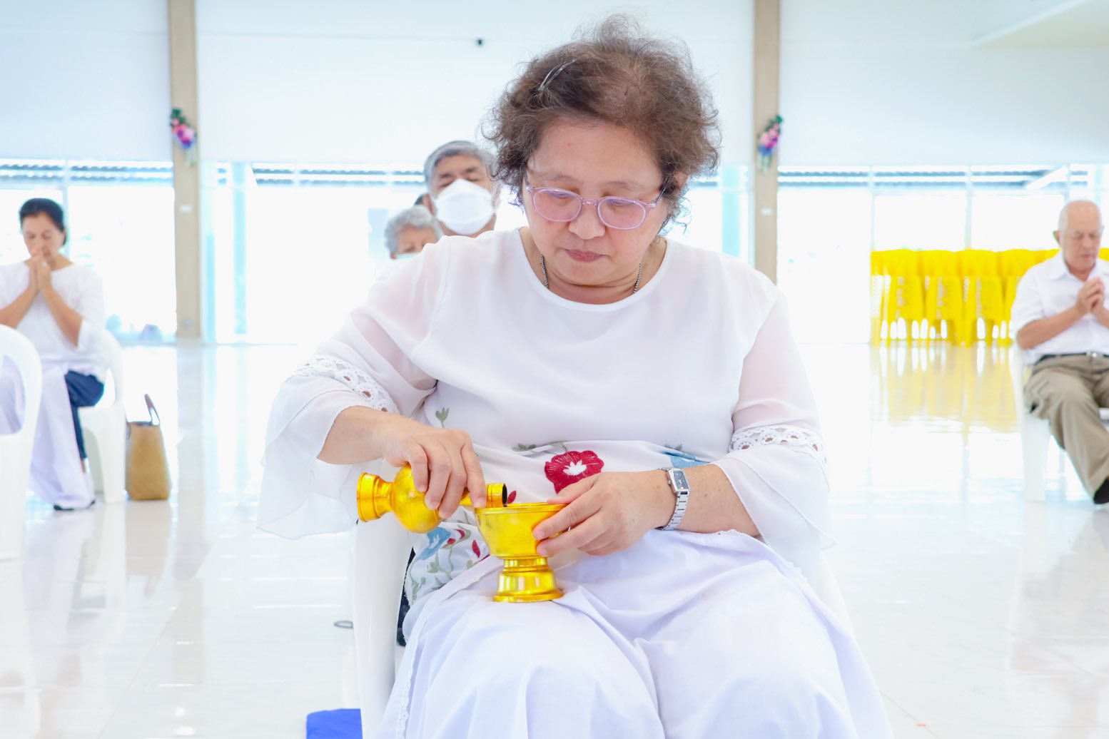 ศูนย์ปฏิบัติธรรมภาคใต้ จัดพิธีบุพเปตพลี